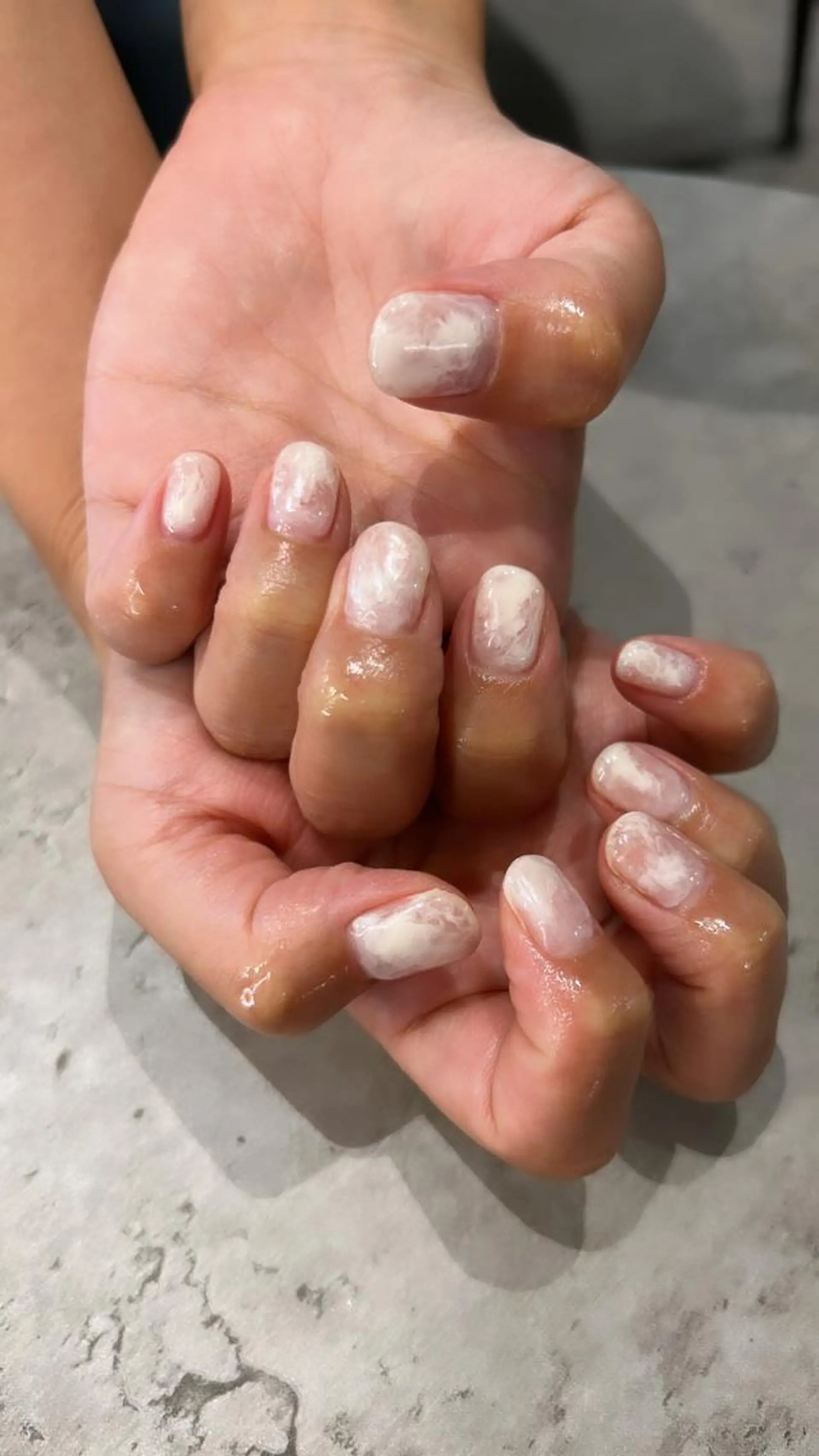 ネイル ホワイト sayaka 🩰のネイルデザイン