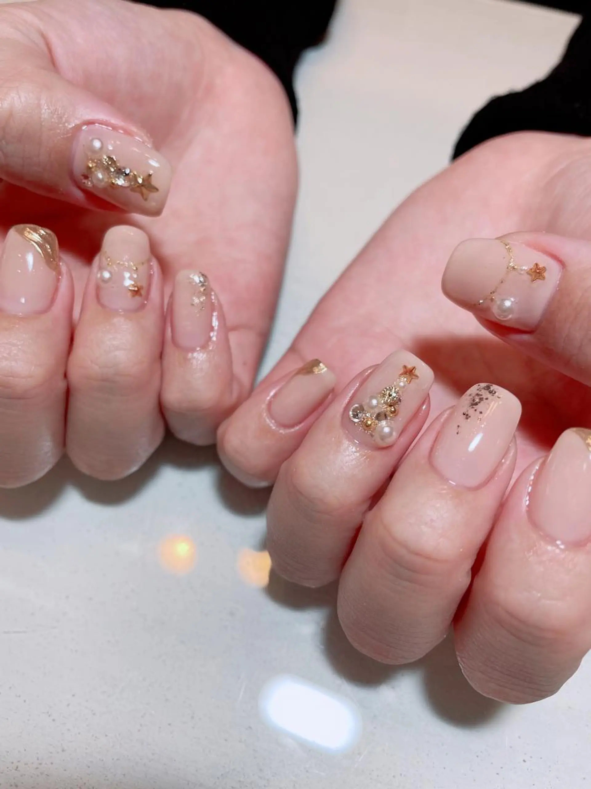 ネイル ジェルネイル マットネイル ミラーネイル ニュアンスネイル オフィスネイル ハンドネイル nail salon ラピスラズリのネイルデザイン