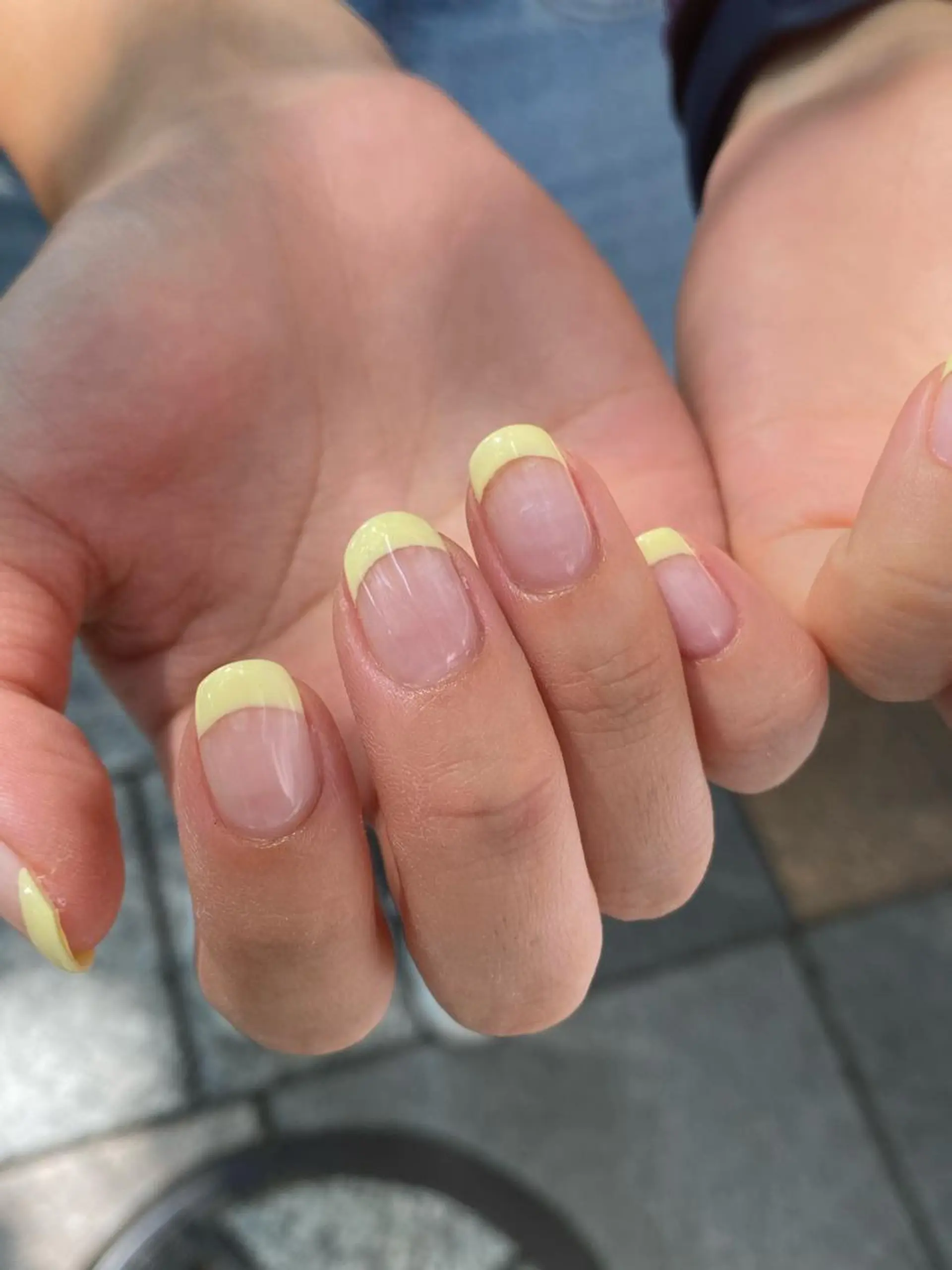 ネイル フレンチネイル ハンドネイル Ann nailのネイルデザイン