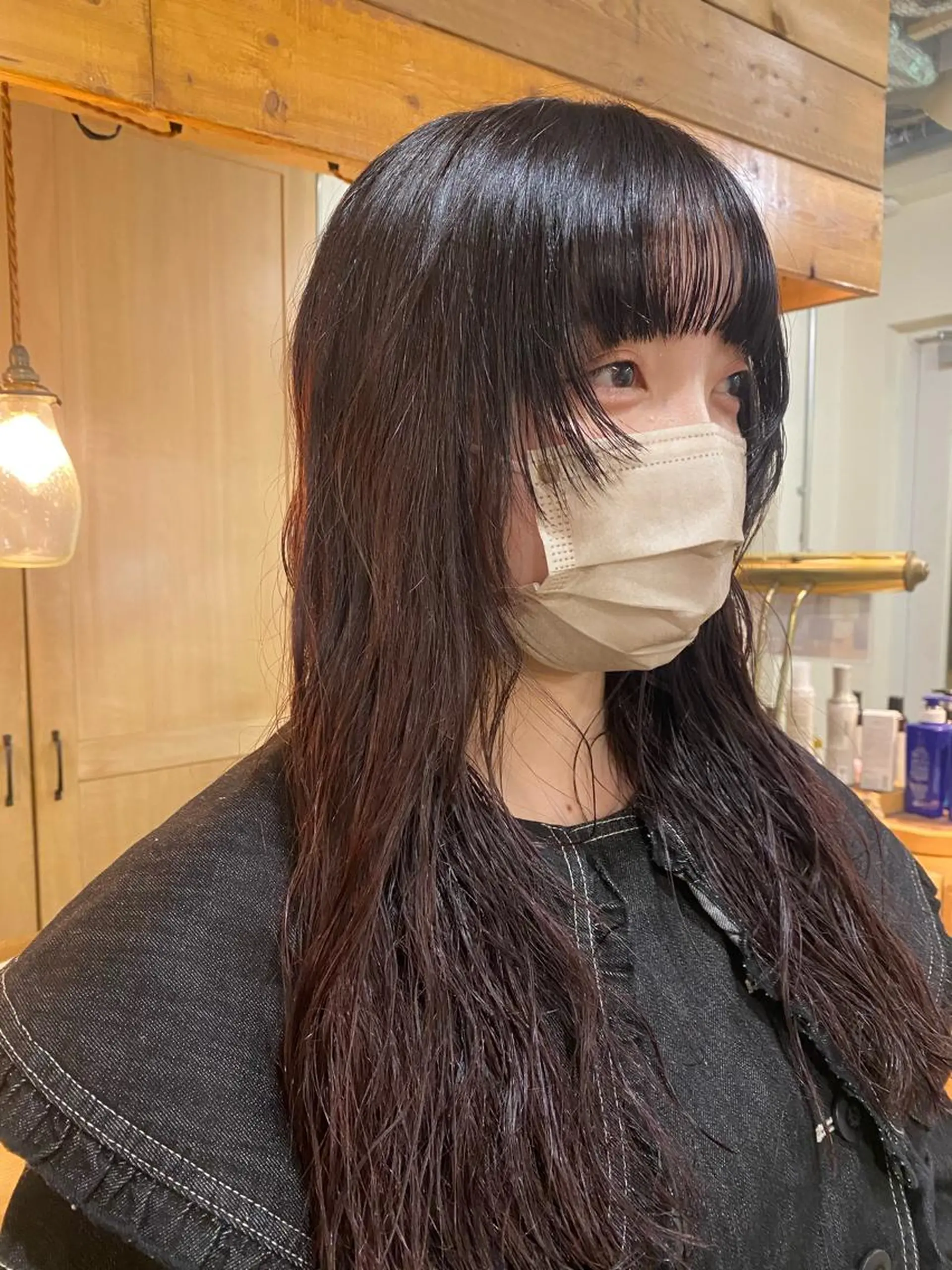 ロング カラー 竹内 柚子のヘアスタイル