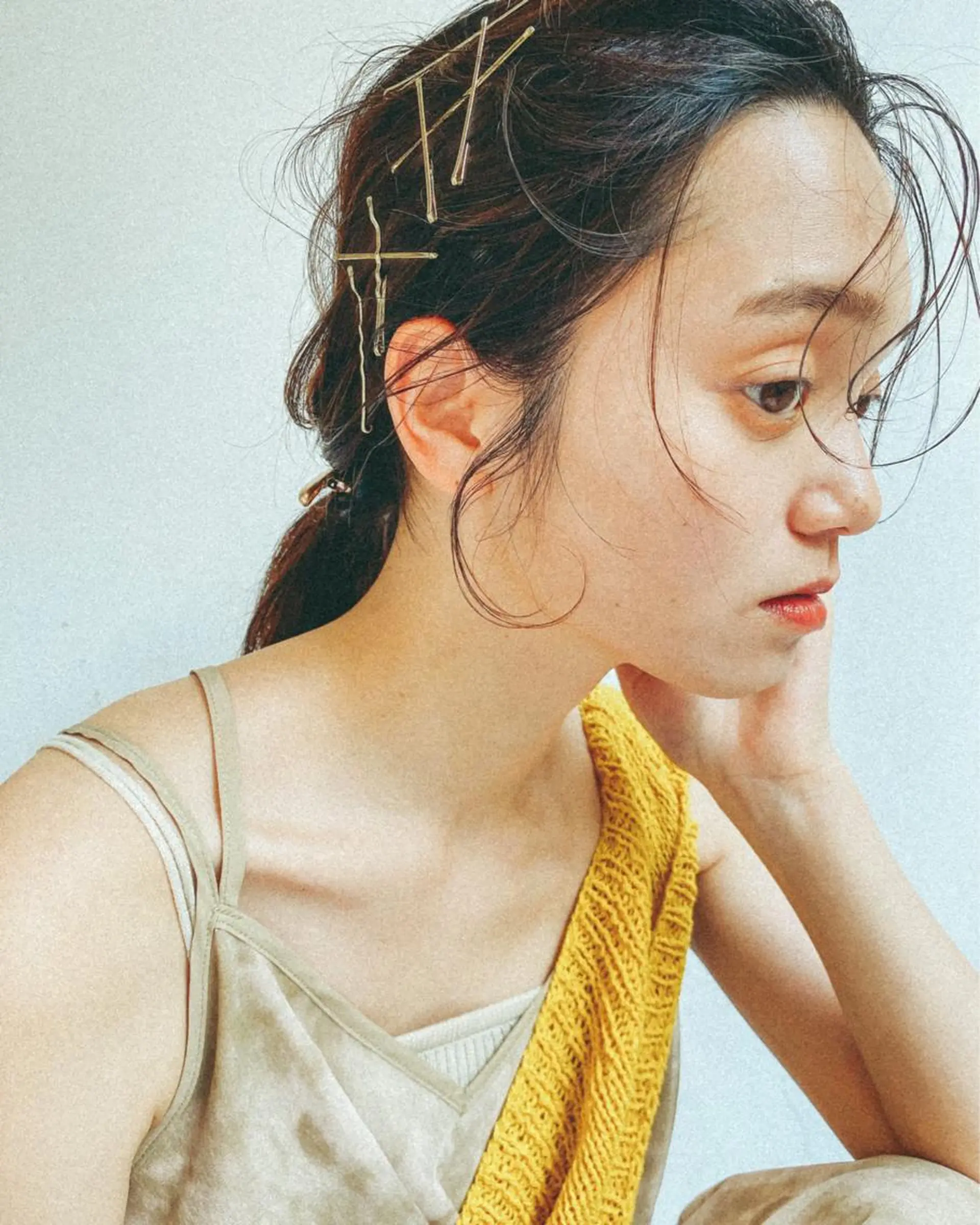 ミディアム カラー ヘアアレンジ ANY mikuのヘアスタイル