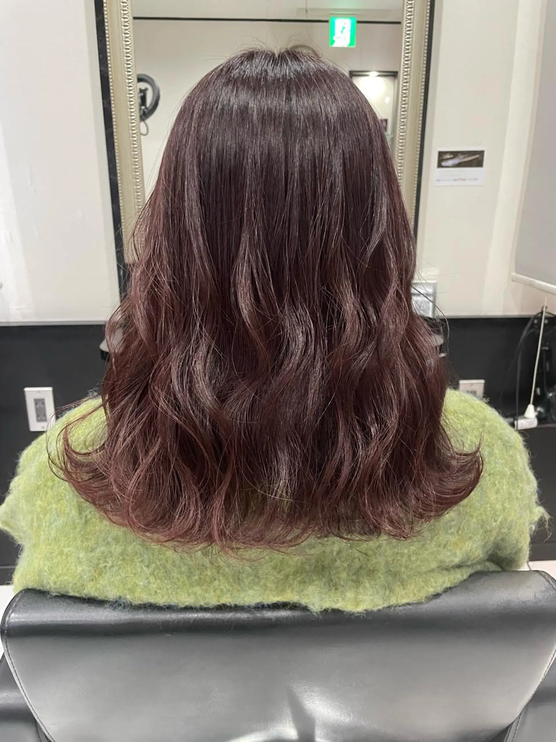 ミディアム ヘアカラー トリートメント エクステ \RINA🐾/ ジェルムのヘアスタイル