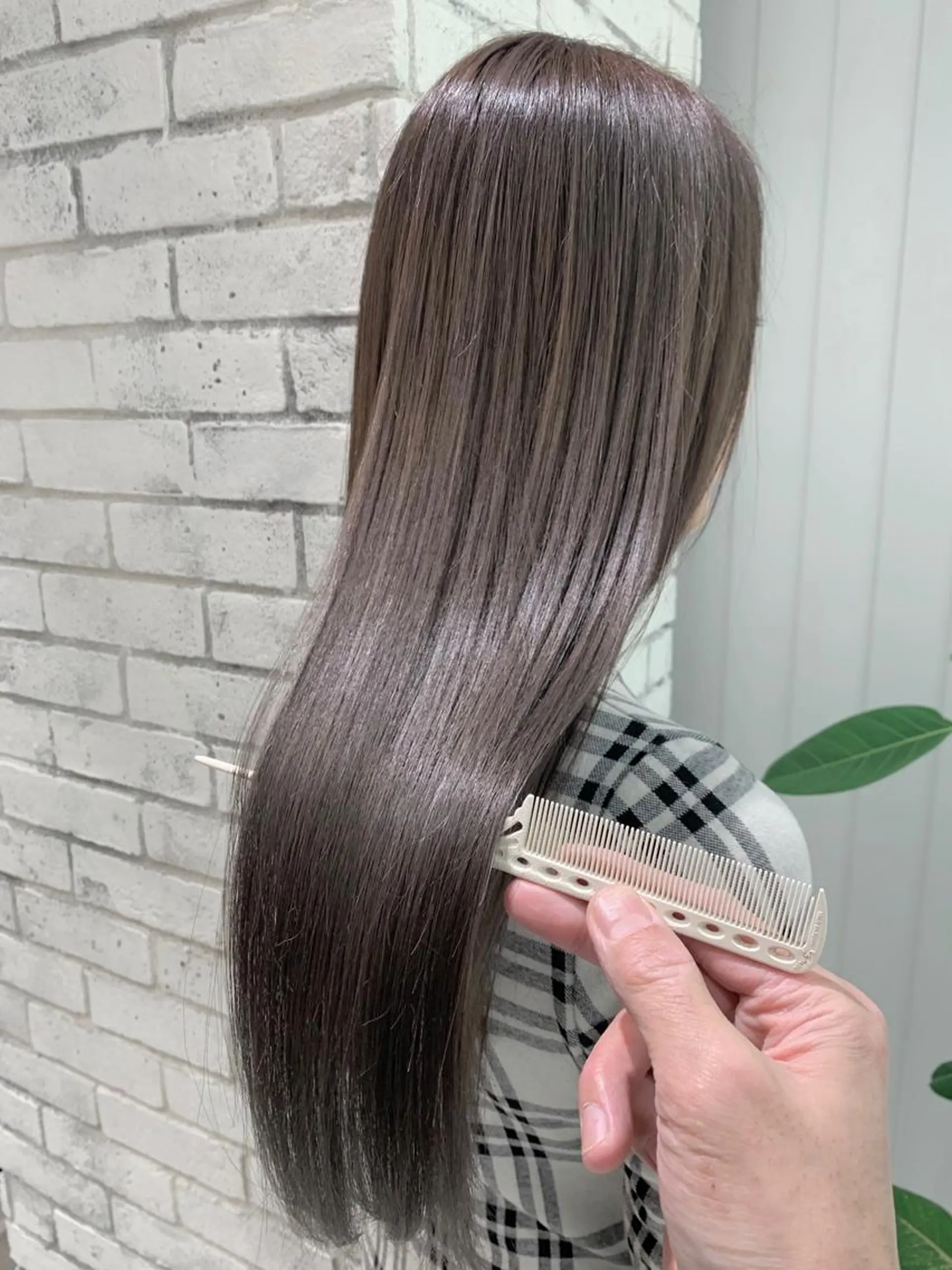 ロング カラー ヘアアレンジ アディクシーカラー トリートメント トリートメント 縮毛矯正/美髪 髪質改善/石田幸輔のヘアスタイル
