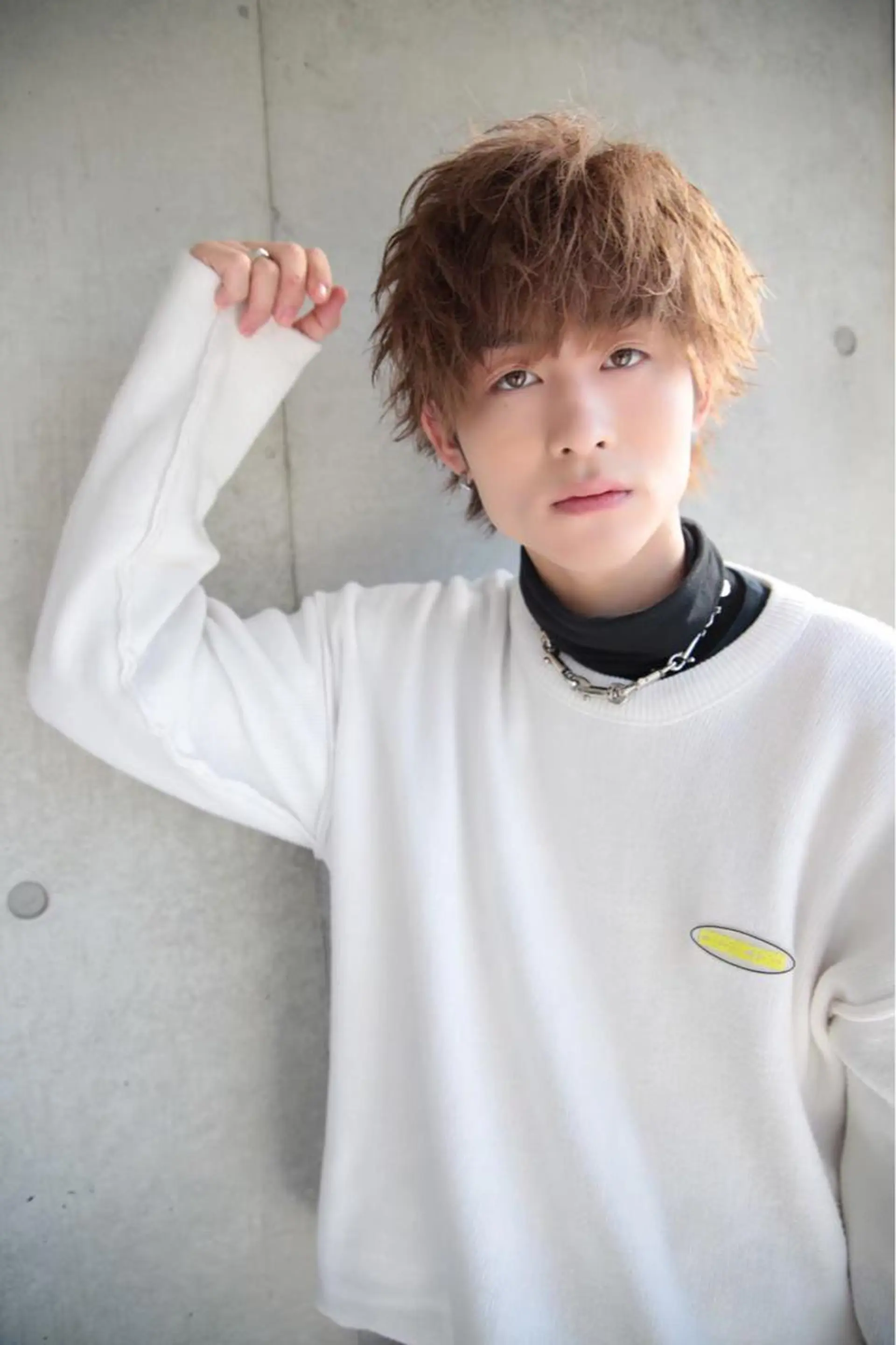 ミディアム カラー ヘアアレンジ ヘアカラー トリートメント ヘッドスパ ヘアセット ✨【公式】渋谷メンズ サロン BLUCK✨のヘアスタイル