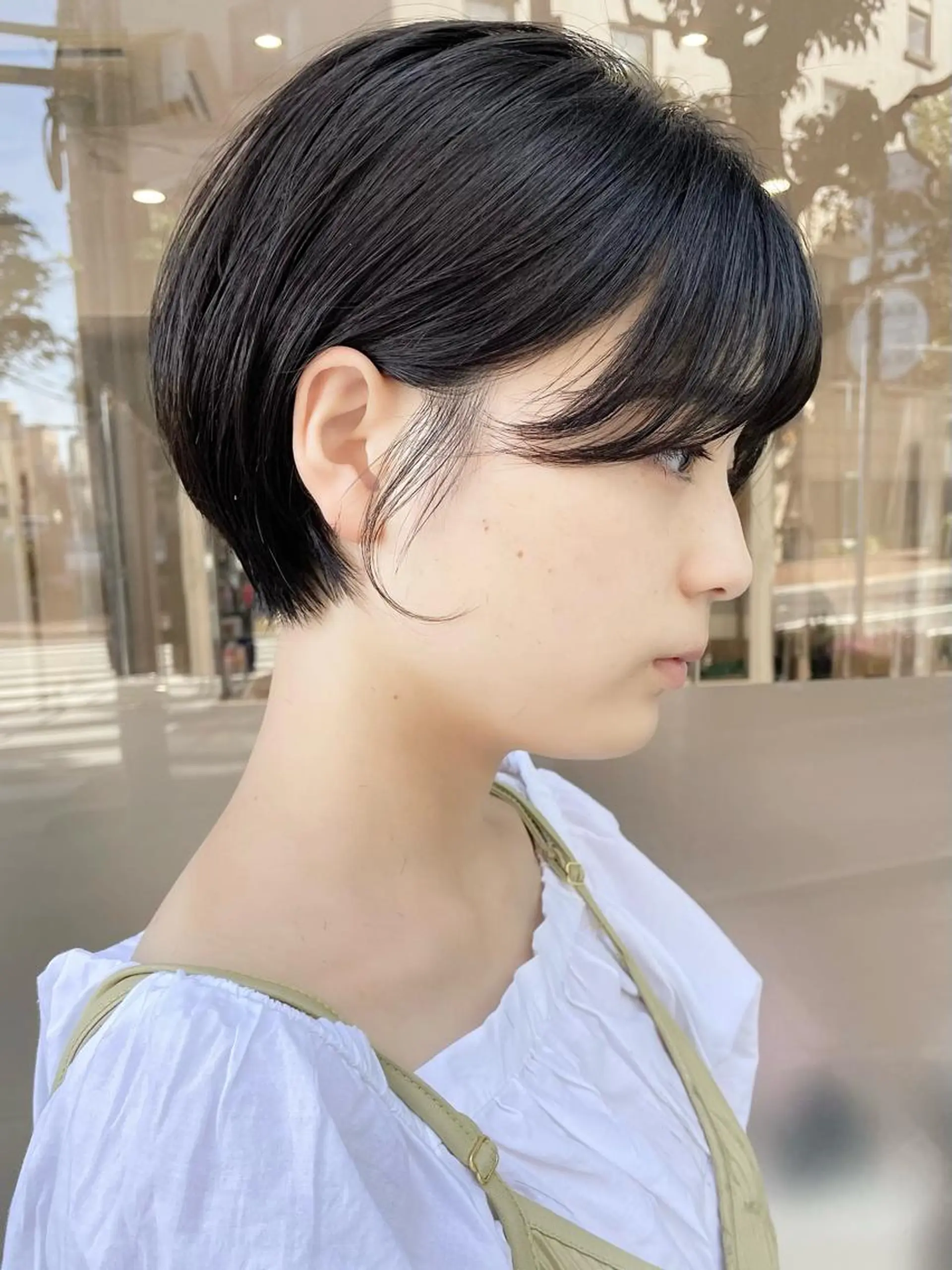 ショート 三鷹で1番ショート ボブをカットする新谷のヘアスタイル