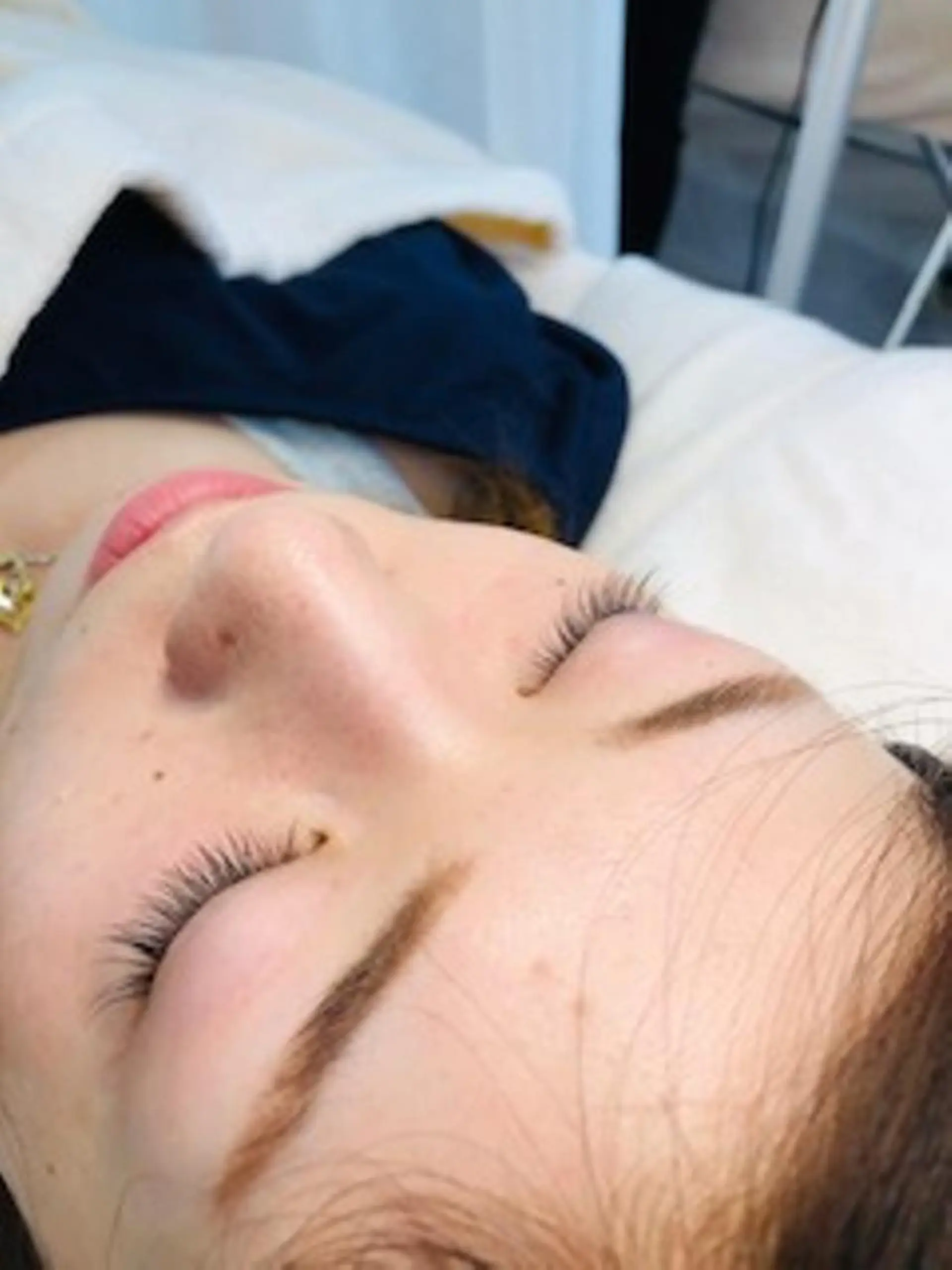 マツエク・マツパ ナチュラル ﾋﾞｭｰﾃｨ オレンジのマツエク・マツパデザイン