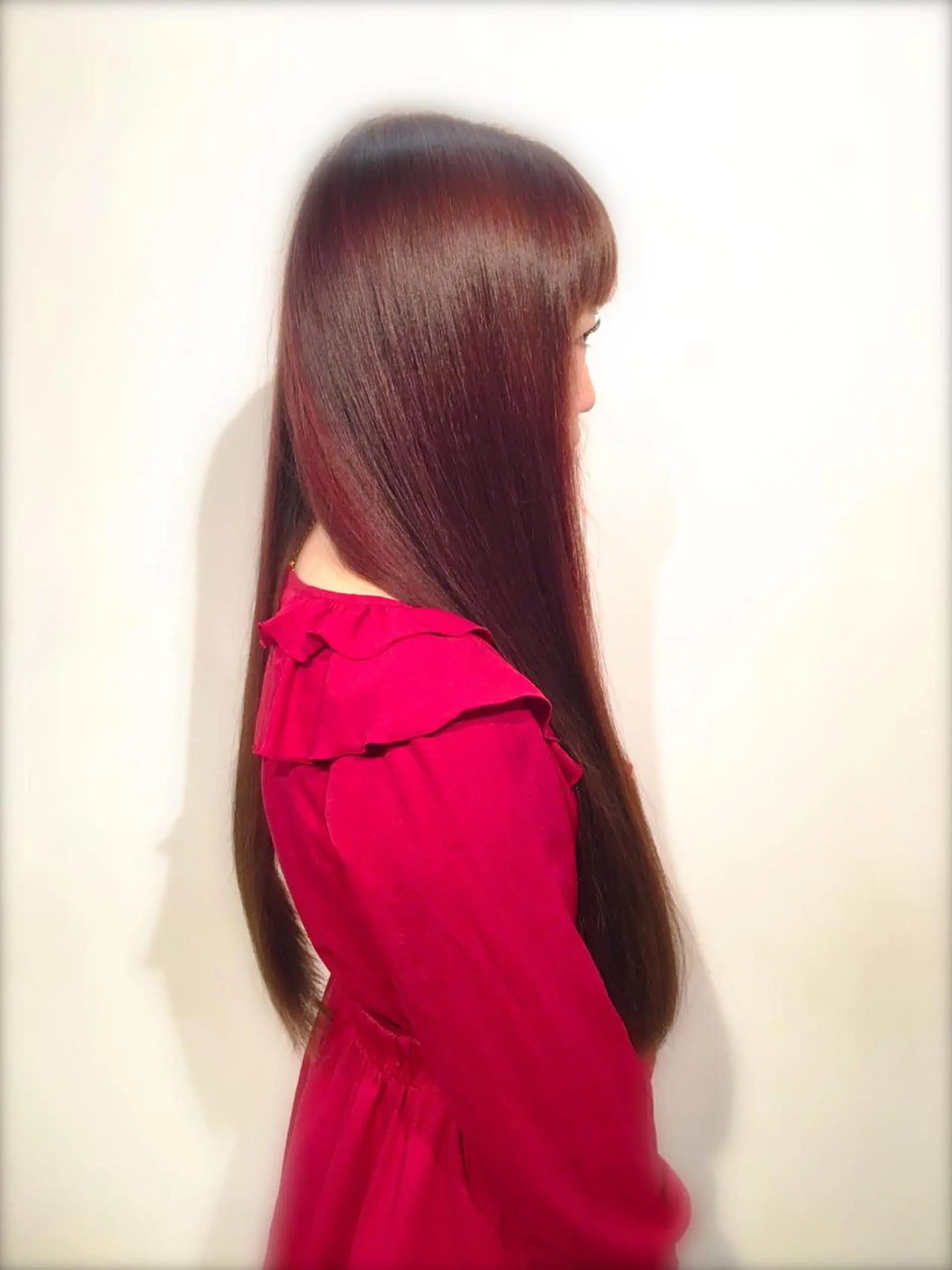 ロング カラー デジタルパーマ💫/ 似合わせカット✂️のヘアスタイル