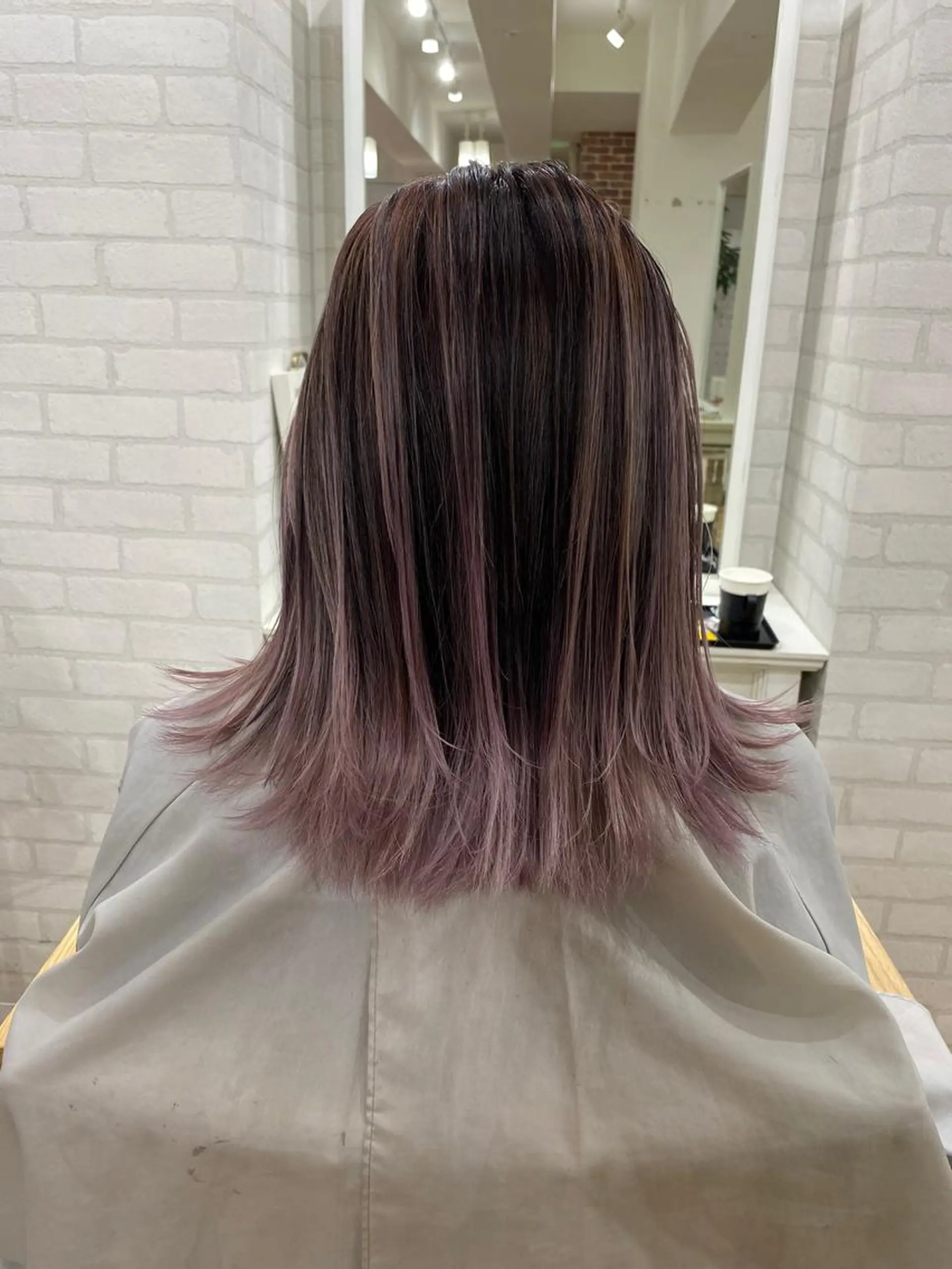 ミディアム カラー ヘアアレンジ 久米 治仁のヘアスタイル