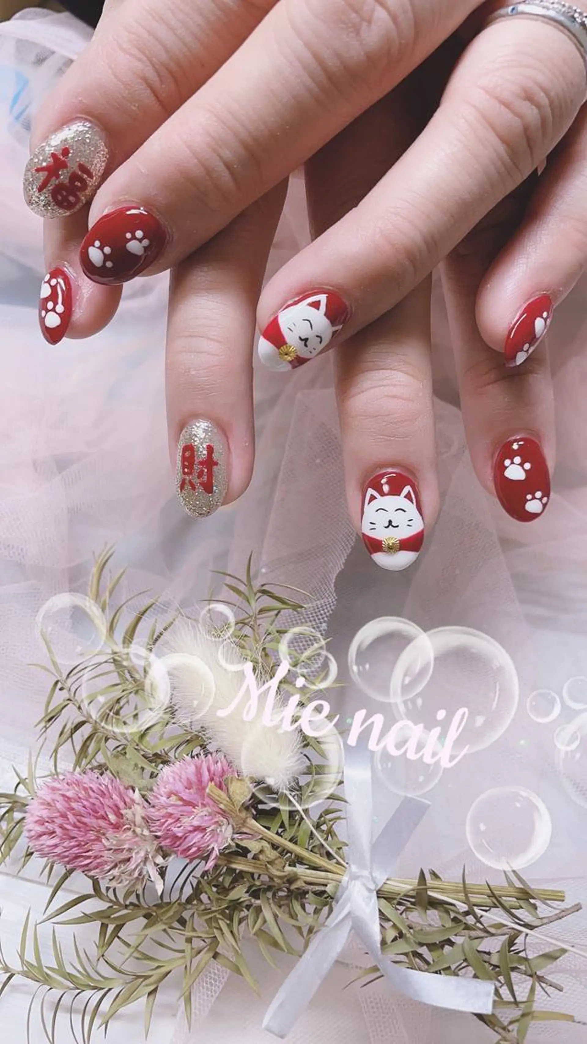 ヘアアレンジ ネイル Mie nailのネイルデザイン