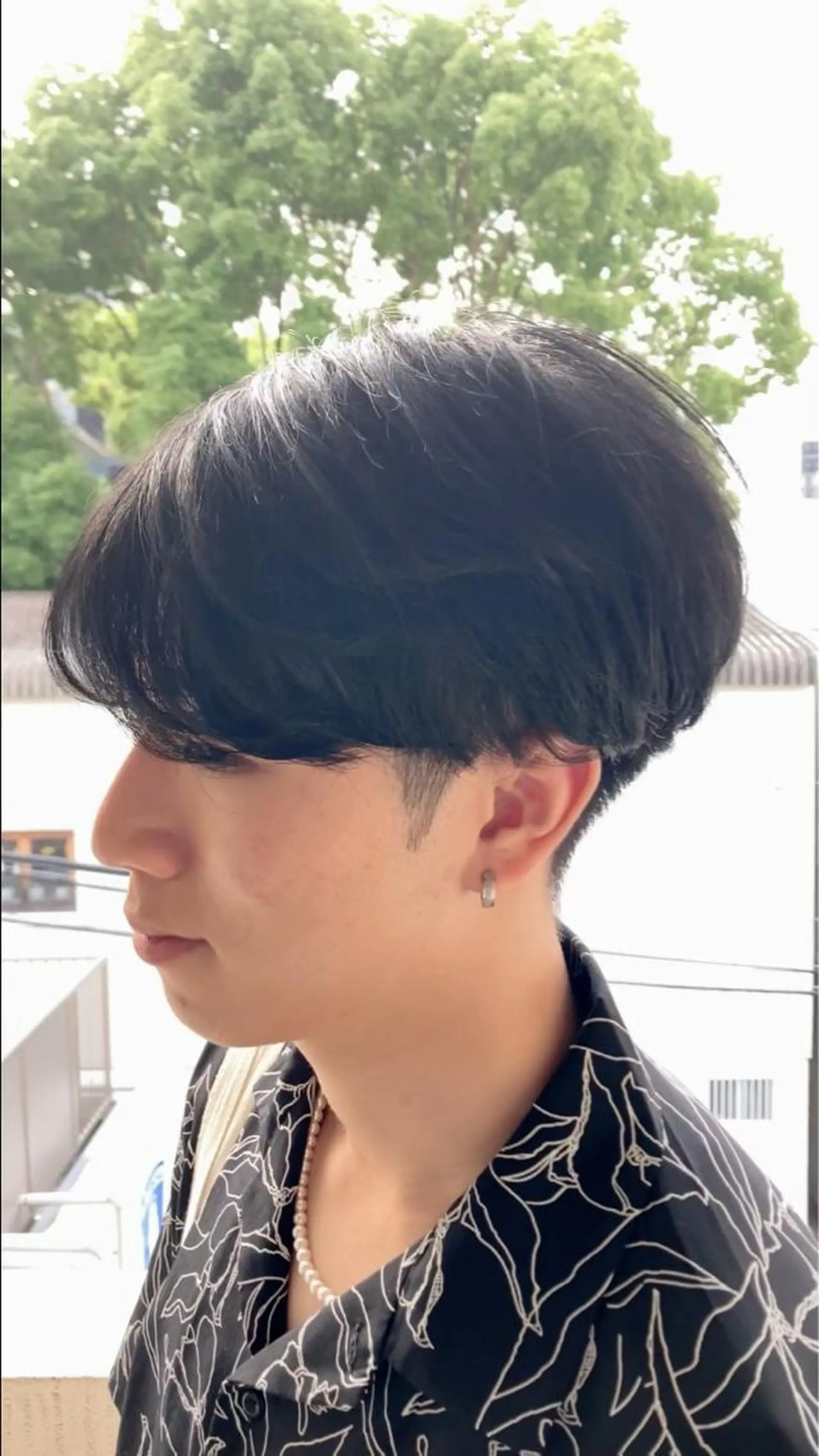 ショート メンズ メンズ韓国風 韓国風ヘア シースルーバング カット AUTHENTIC private mens hair salon所属・完全個室マンツーマン メンズサロン草野貴樹のヘアスタイル