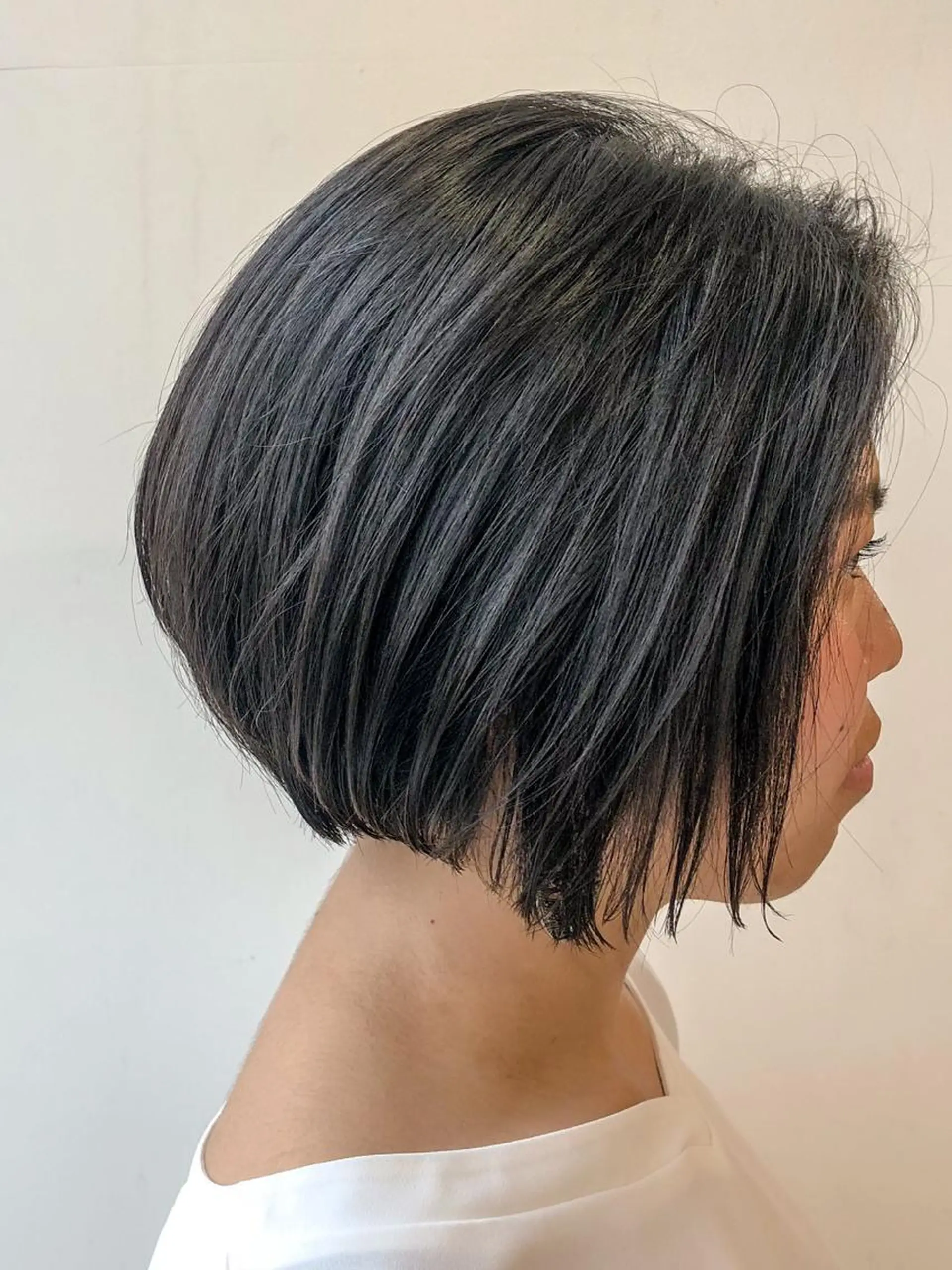 ショート カラー ショートボブ ボブ ショートヘア カット トリートメント 中山 天地のヘアスタイル