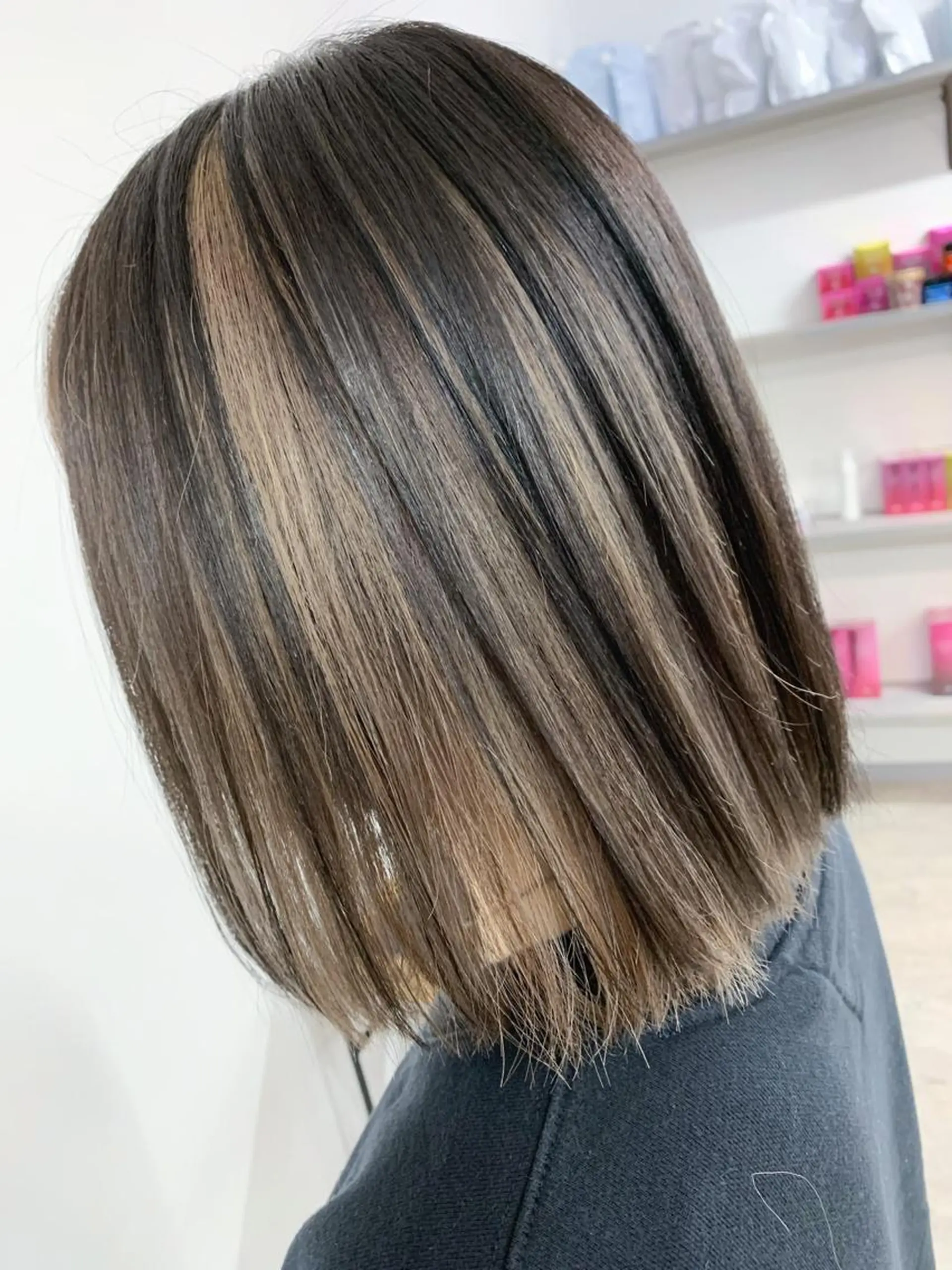 ミディアム ヘアカラー トリートメント 🥇近藤 恭輔🥇 Recharme新保のヘアスタイル