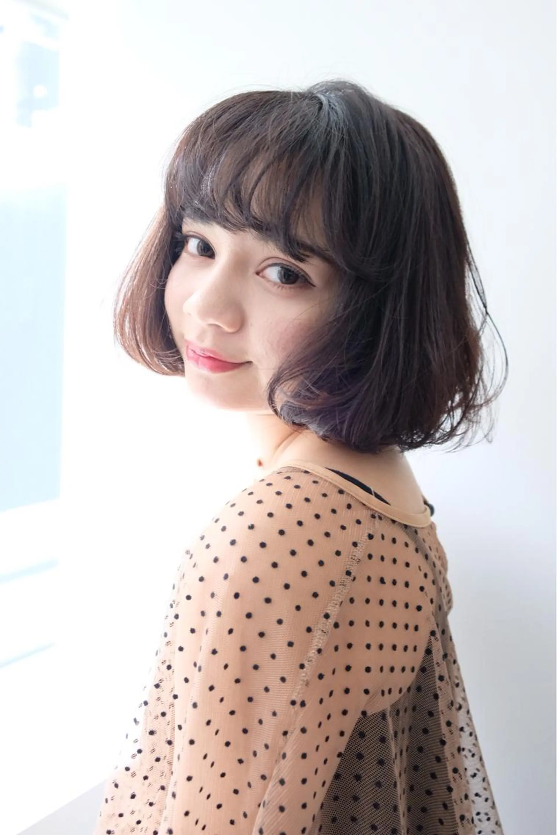 ミディアム 似合わせ艶髪カラー ❤️ハダユミのヘアスタイル