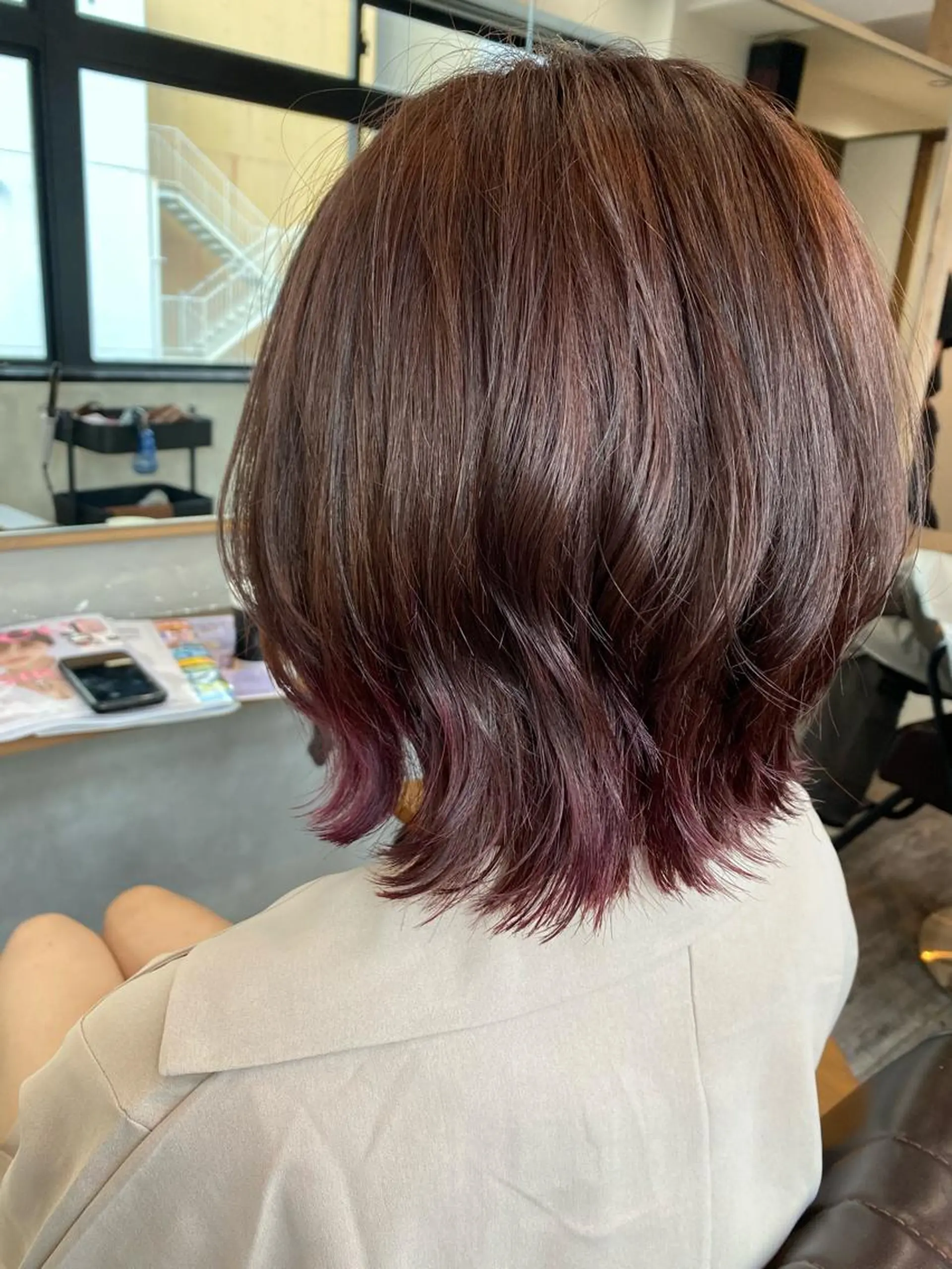 ショート TOMOKO 髪質改善💫縮毛矯正のヘアスタイル