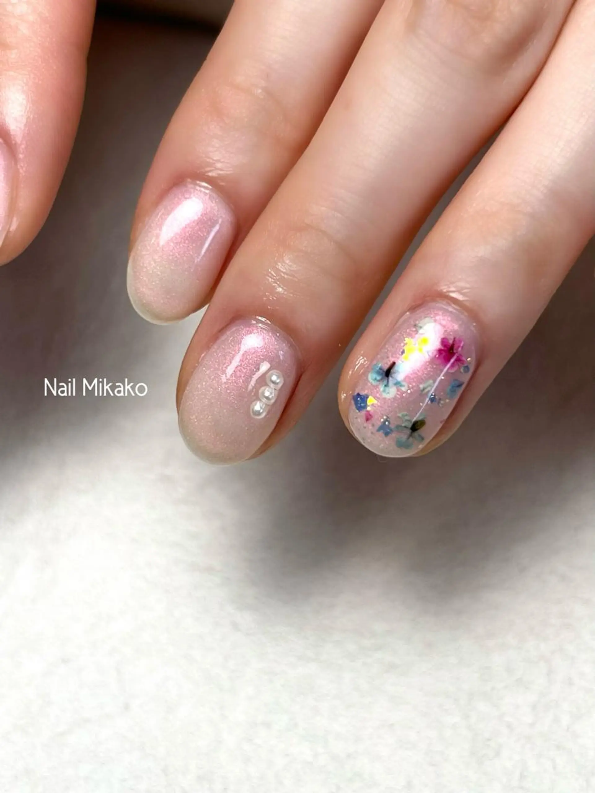 ネイル ブライダルネイル Nail Mikakoのネイルデザイン
