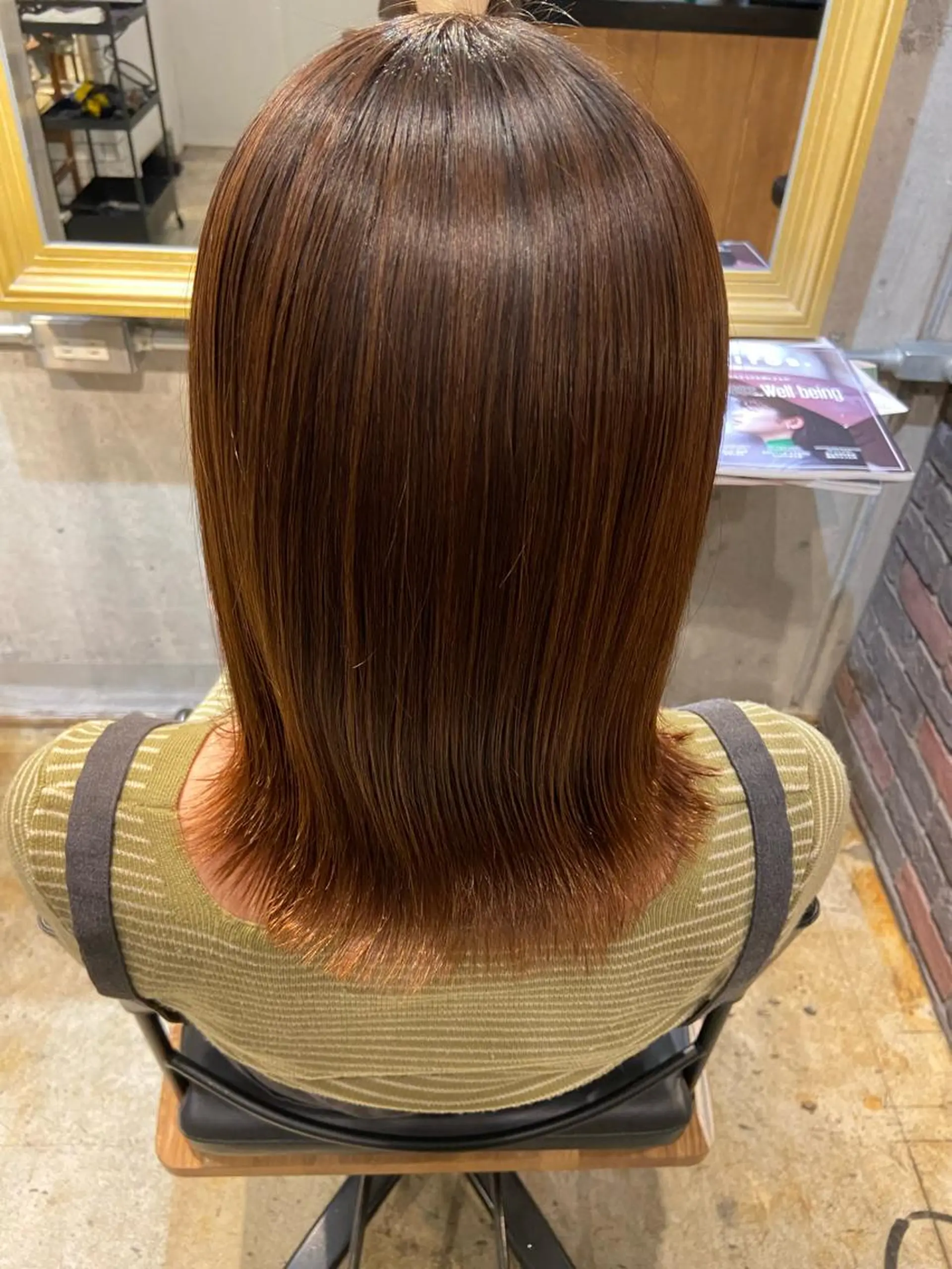 パーマ 髪質改善 縮毛矯正 大塚 夏生のヘアスタイル