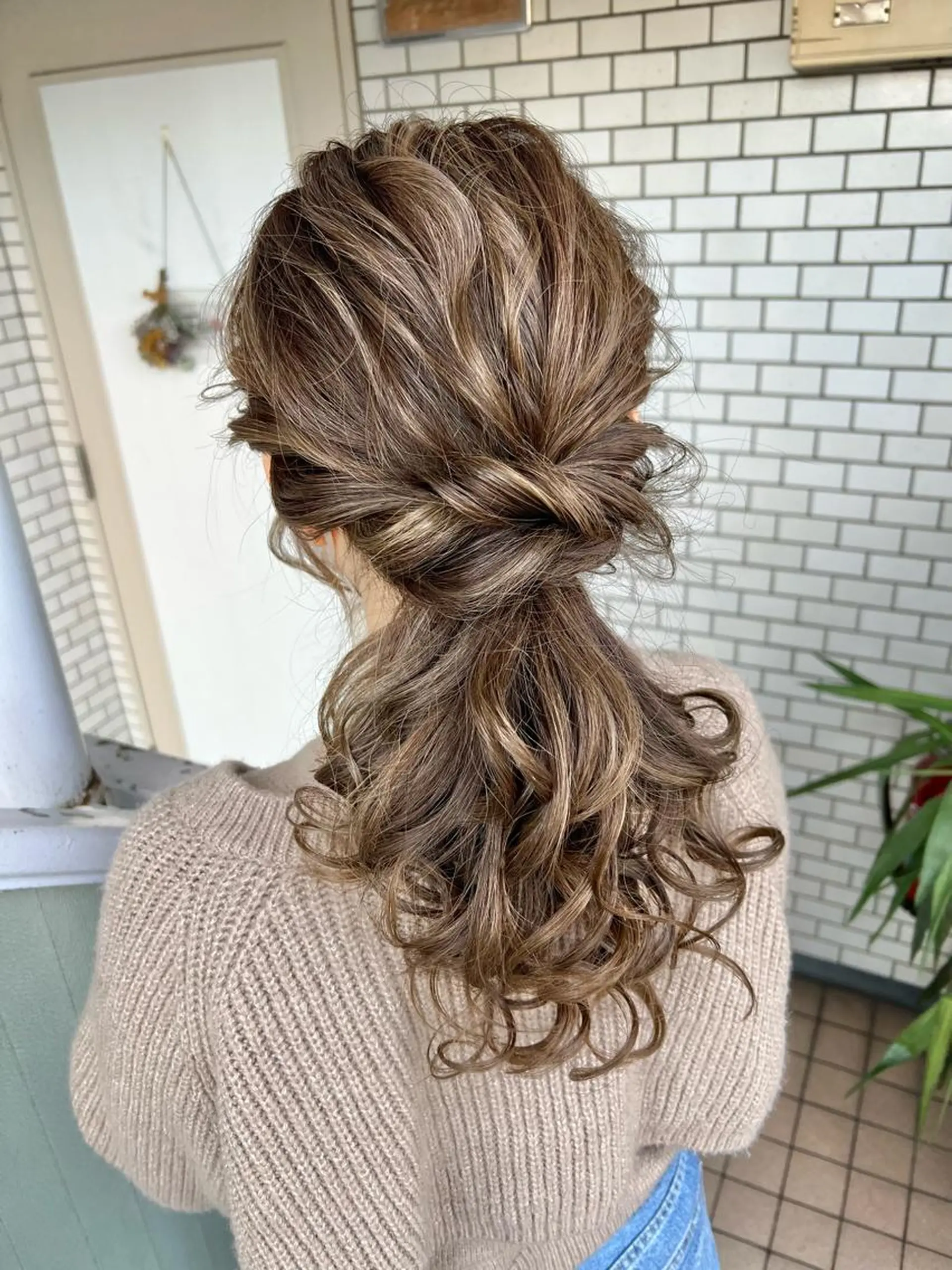 ヘアアレンジ 大人可愛いヘアメイク 💋🧚‍♀️しずかのヘアスタイル