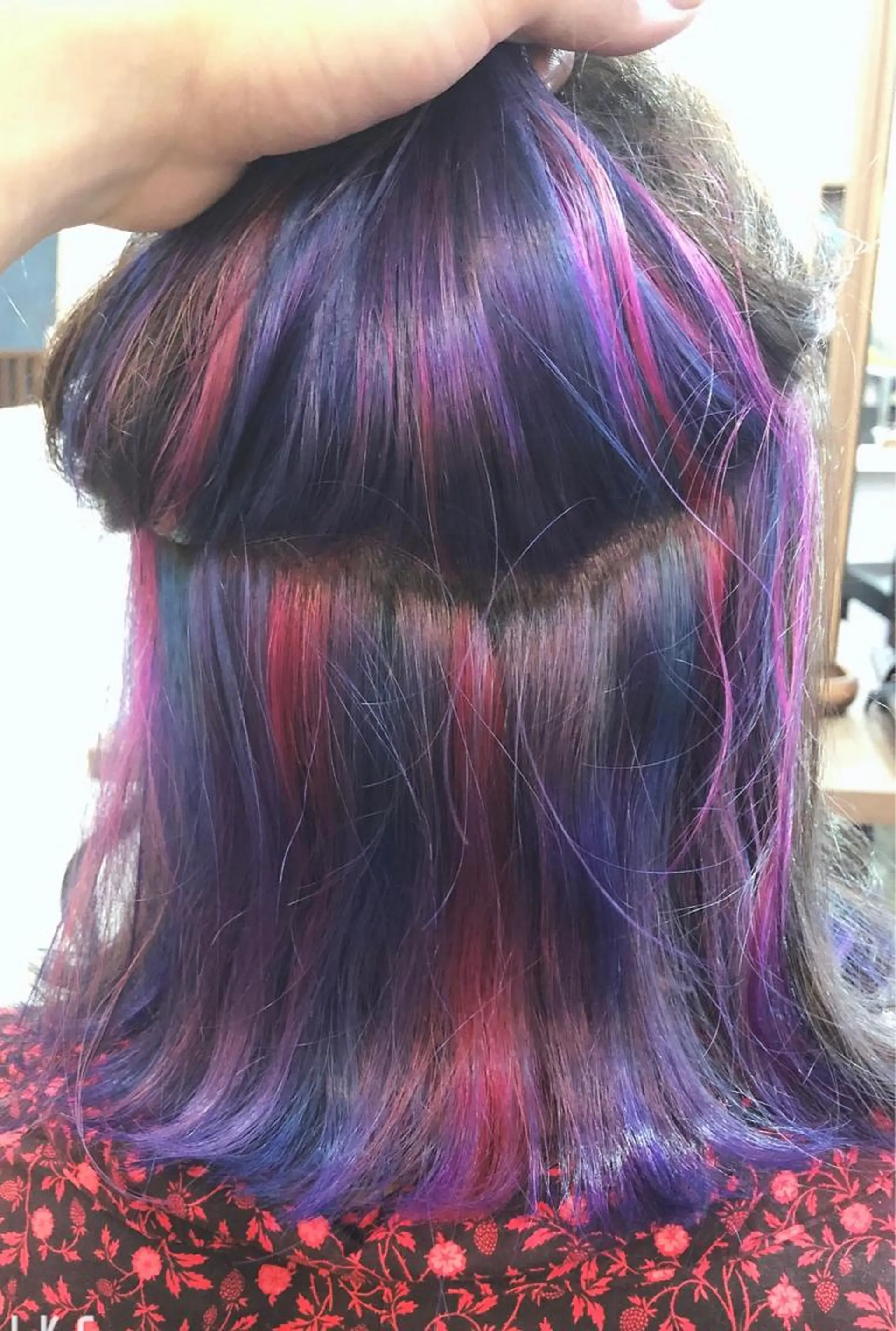 ミディアム カット ヘアカラー トリートメント 吉田 典弘のヘアスタイル