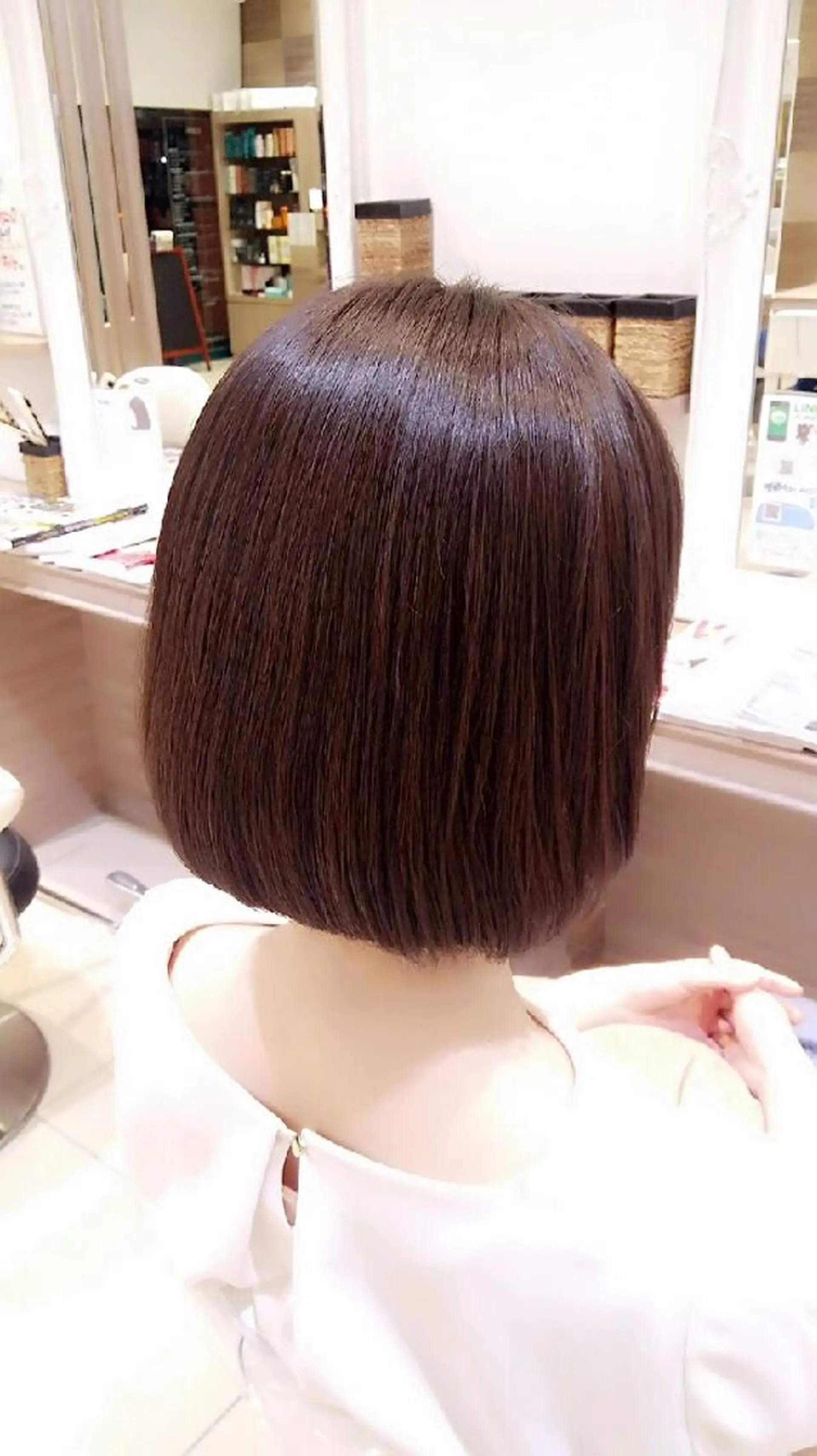 ミディアム カラー アディクシーカラー ボブ 似合わせカラーリスト 佐竹　舞🌼のヘアスタイル