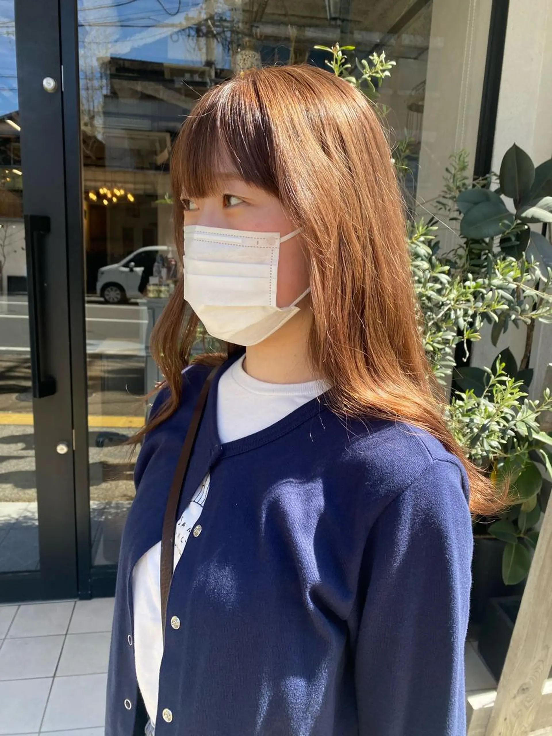 セミロング 小野田 航己のヘアスタイル