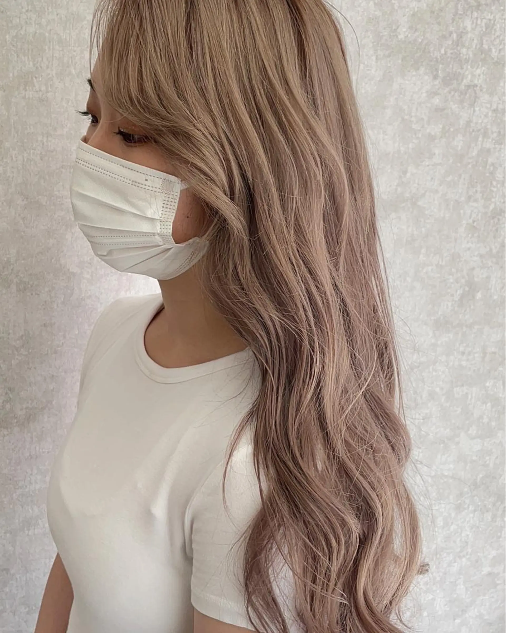 カラー ベージュカラー ミルクティーベージュ バレイヤージュ特化｜ Takuのヘアスタイル