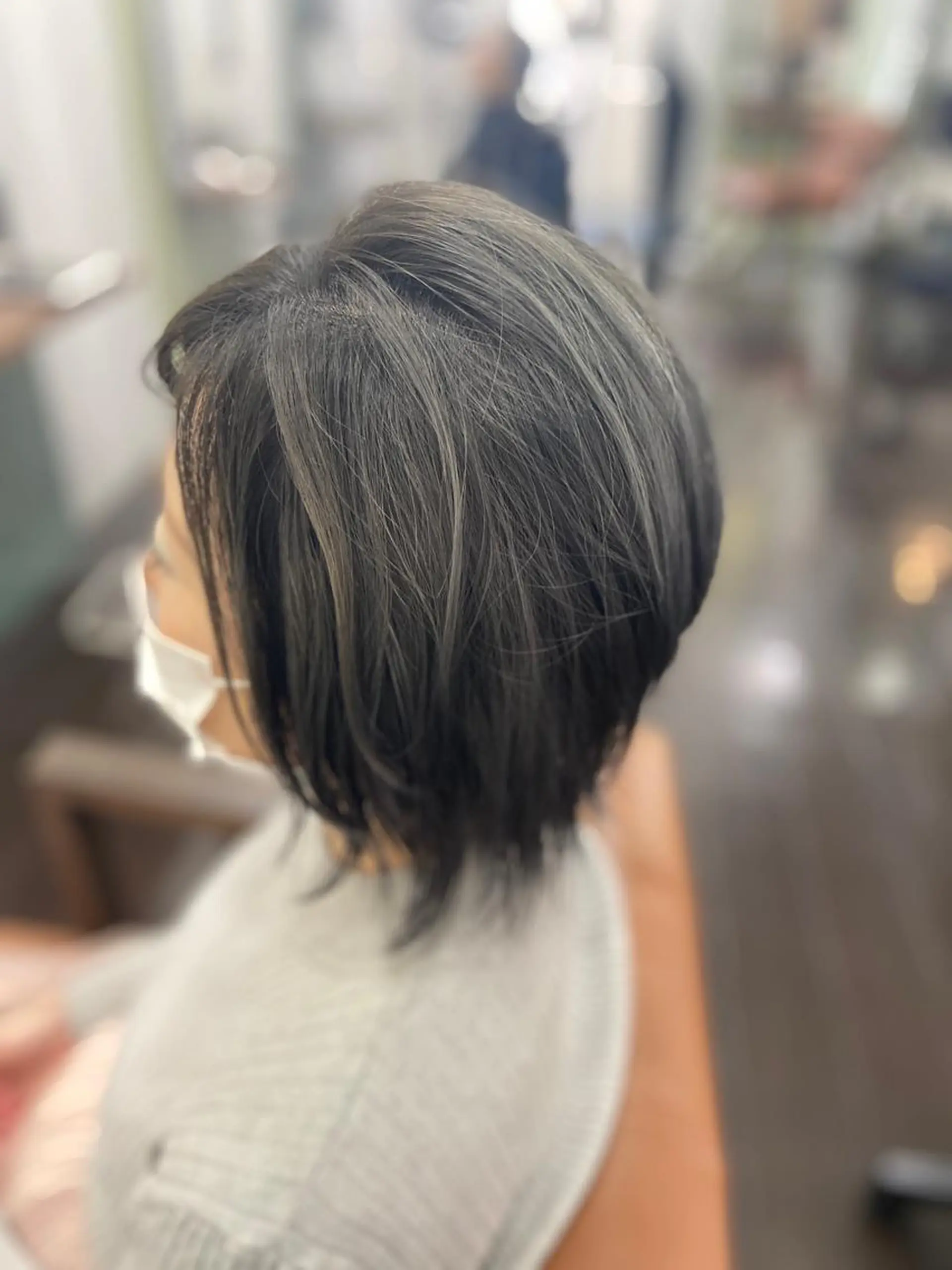 ミディアム カラー パーマ ヘアアレンジ メンズ キッズ ネイル マツエク・マツパ 久木原 ゆりのヘアスタイル