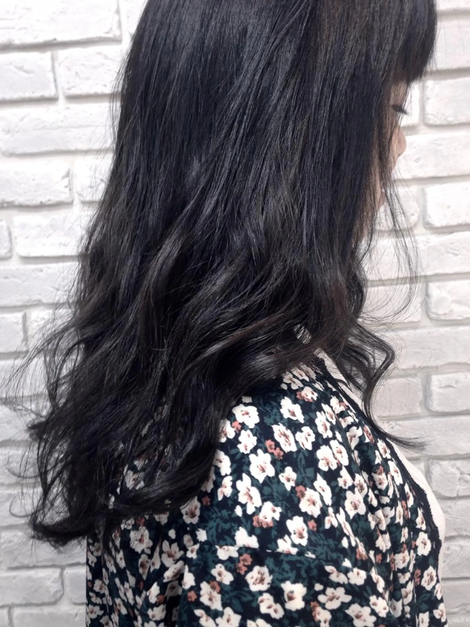 ロング カラー ブルーカラー ブルージュ レイヤーカット🪽 MARINA🦩のヘアスタイル