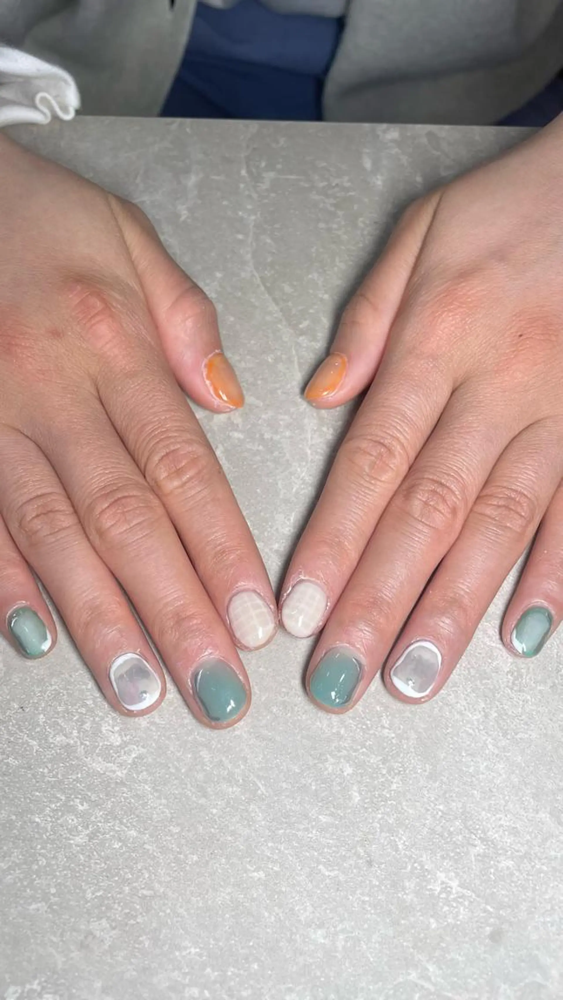 ネイル ハンドネイル LINXS aosaのネイルデザイン