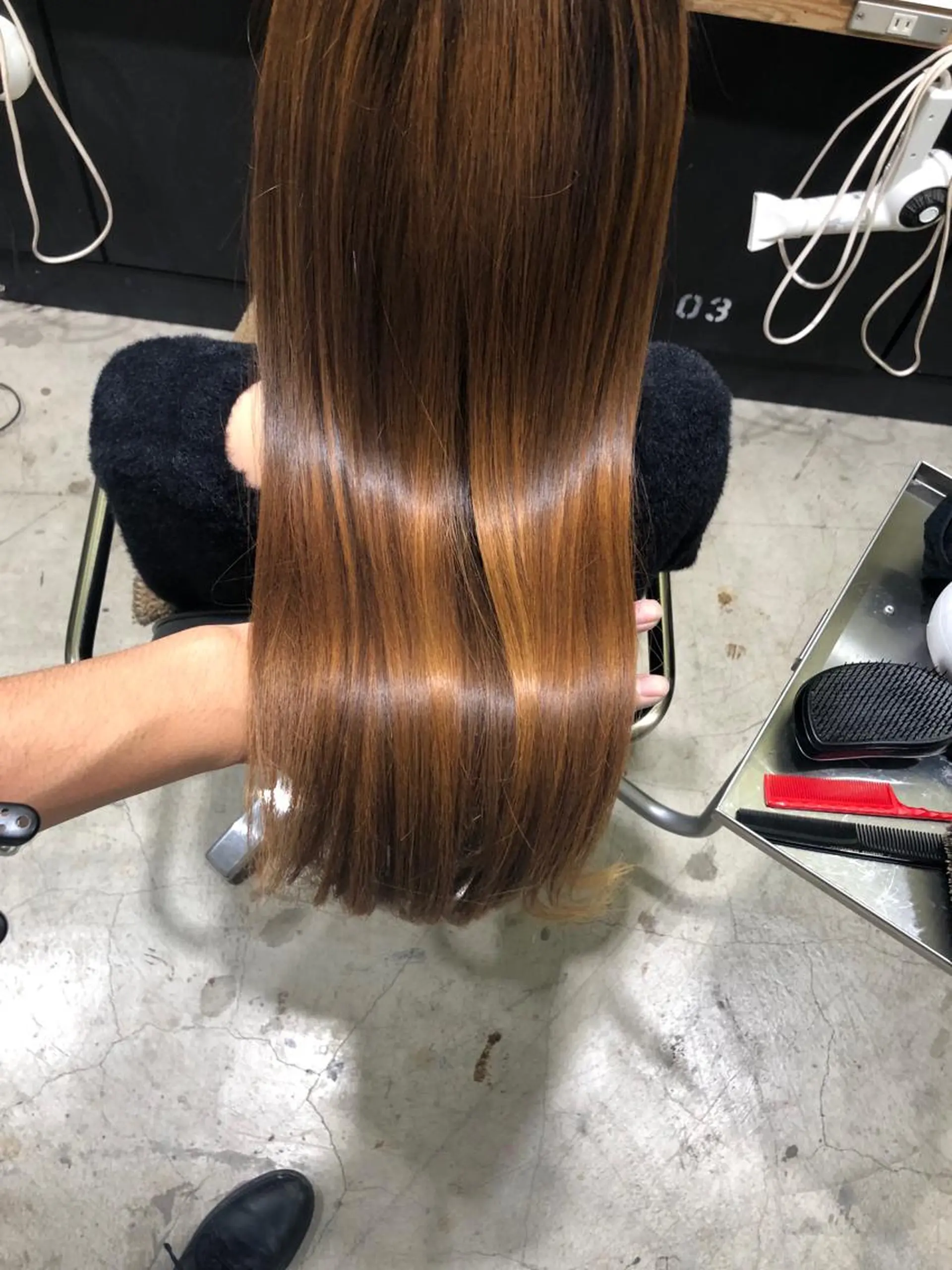 ミディアム カラー ヘアアレンジ カット 縮毛矯正 Sia中野新橋 『JUNYA』のヘアスタイル