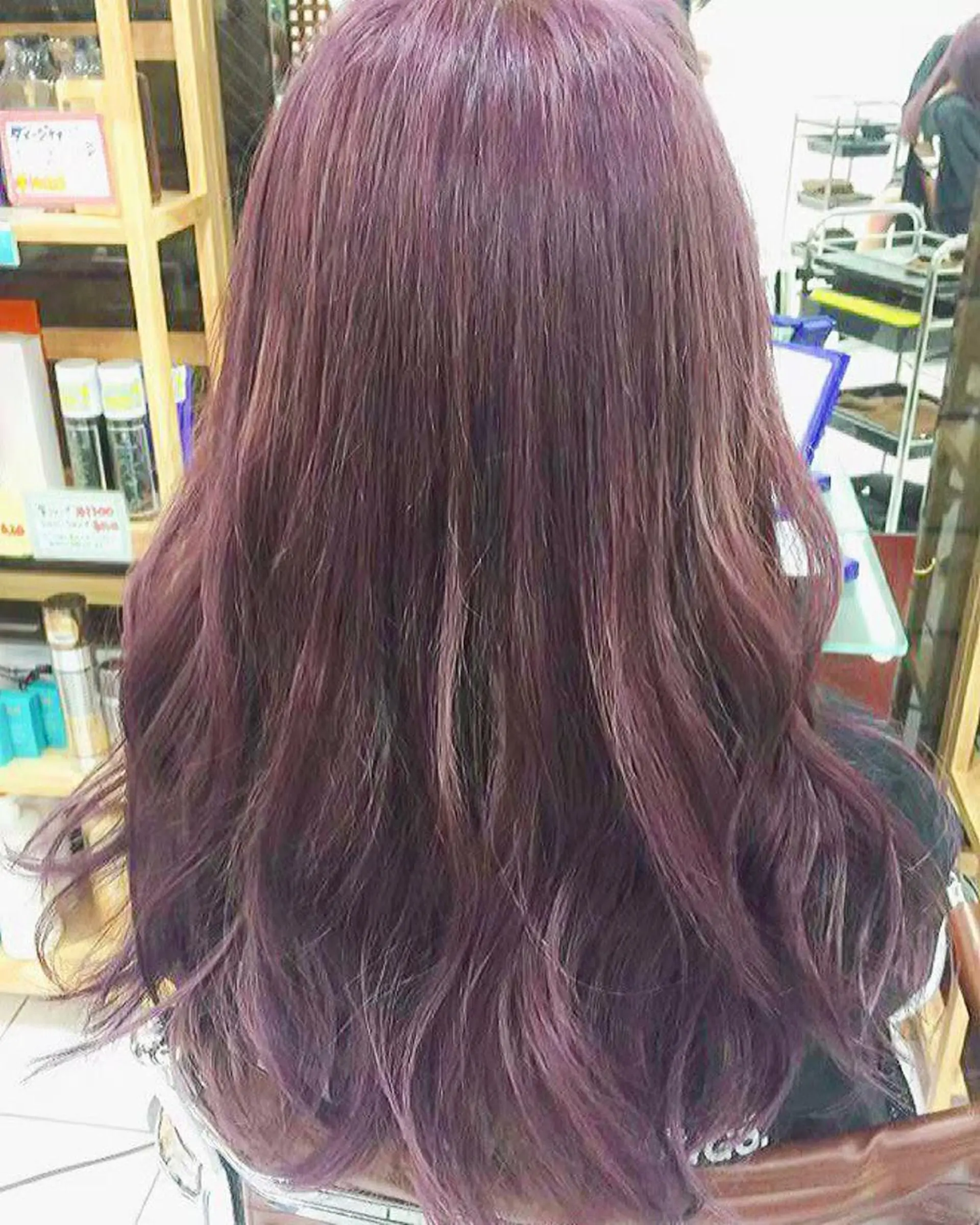 セミロング 髪質改善カラー🫧＆ レイヤー🕊古川のヘアスタイル