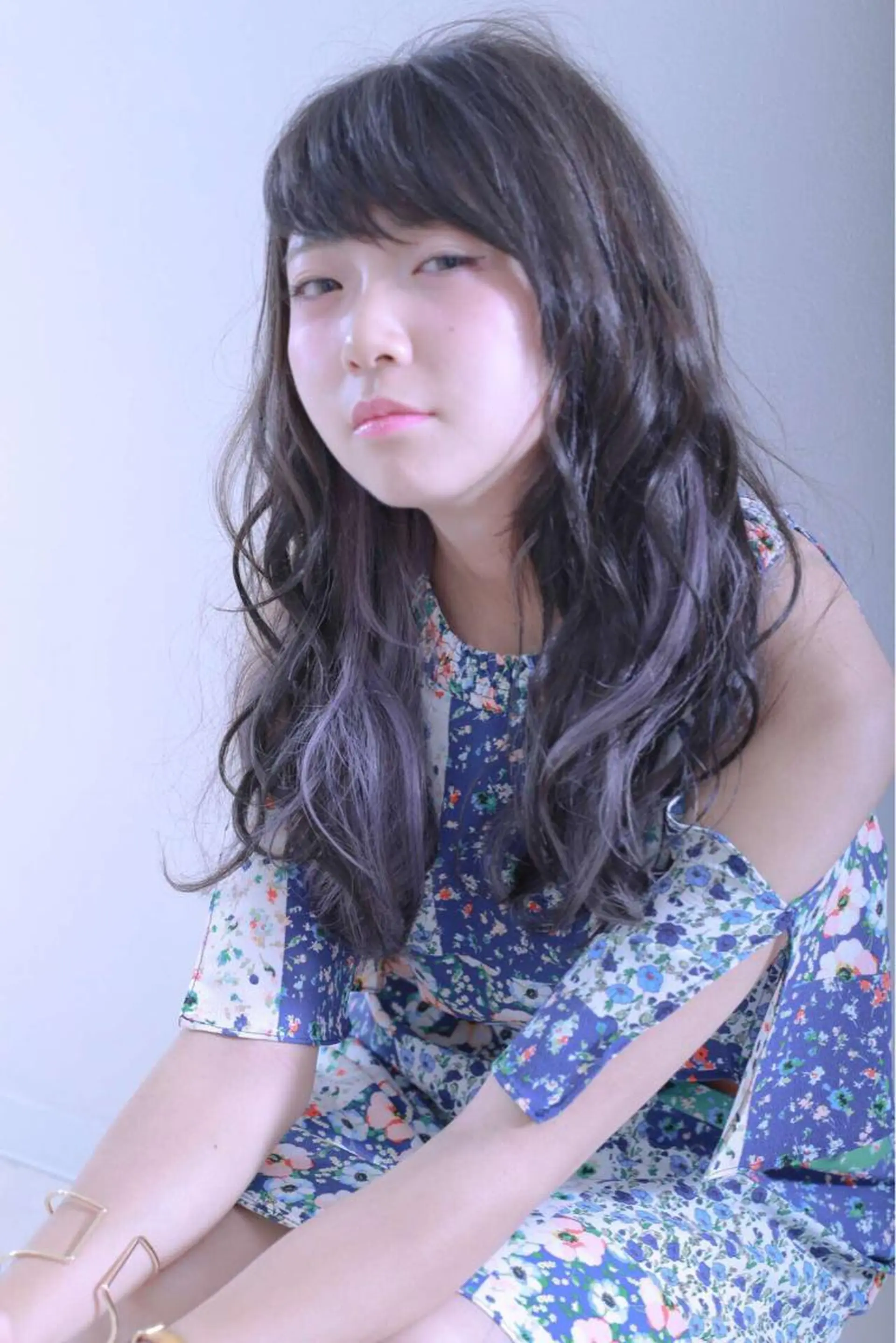 ロング 伊藤 裕貴のヘアスタイル