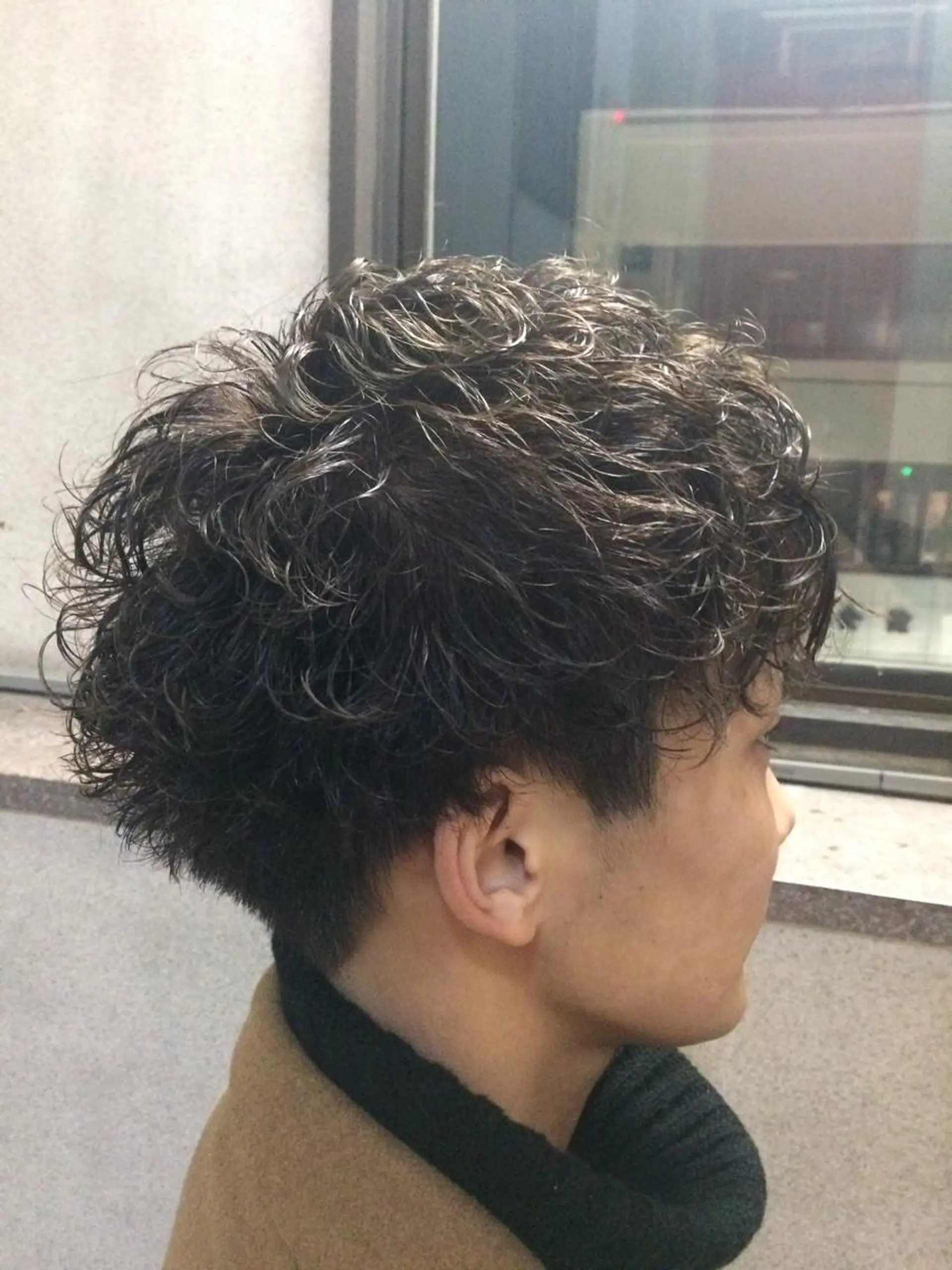 カラー パーマ メンズ カット ヘアカラー メンズパーマの巨匠 鈴木純のヘアスタイル