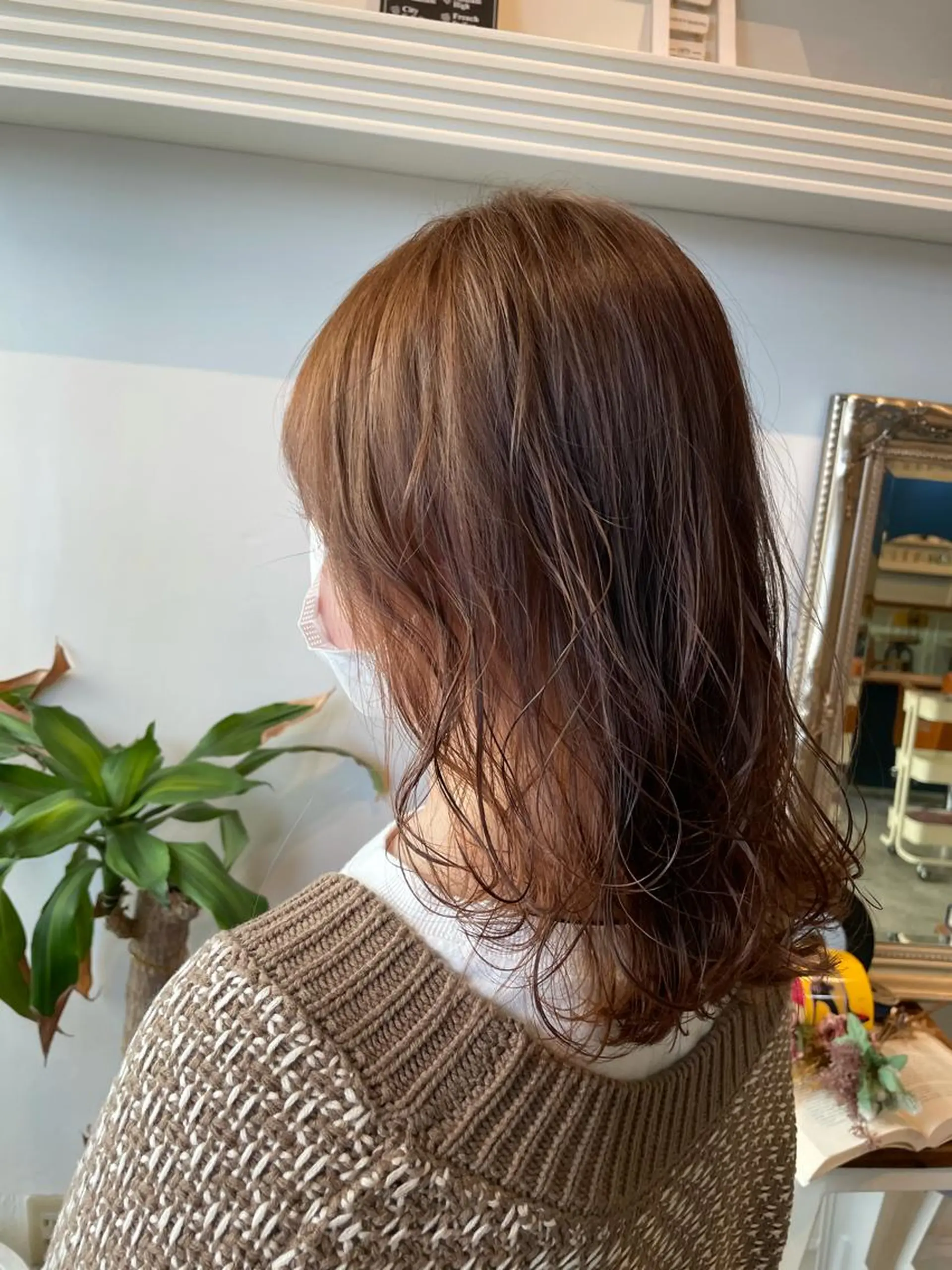 ミディアム カラー ベージュカラー ヘアカラー トリートメント 💐パーソナルカラー /市橋加菜💐のヘアスタイル