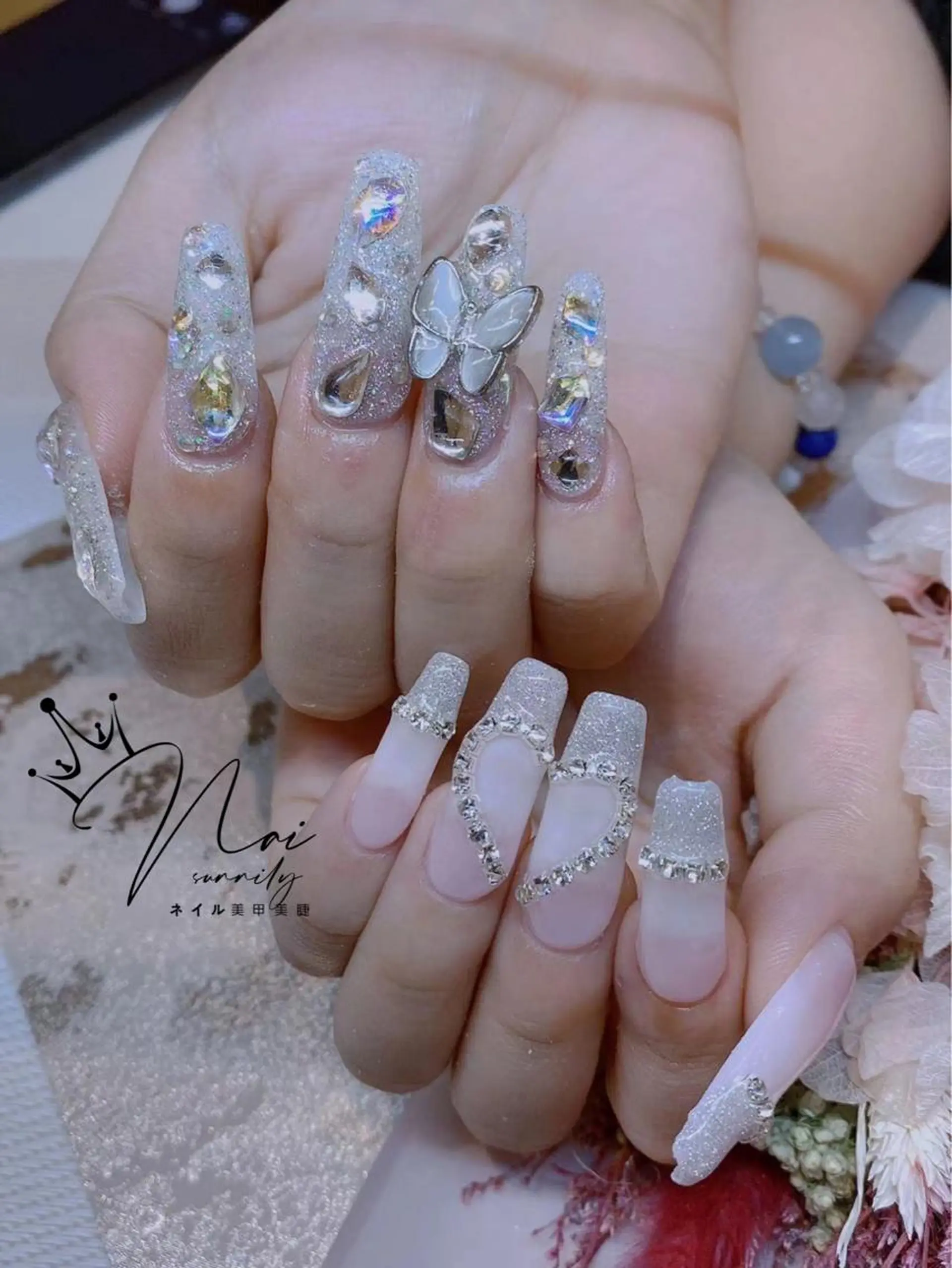 ネイル 長さだし専門店 M2　rikaのネイルデザイン