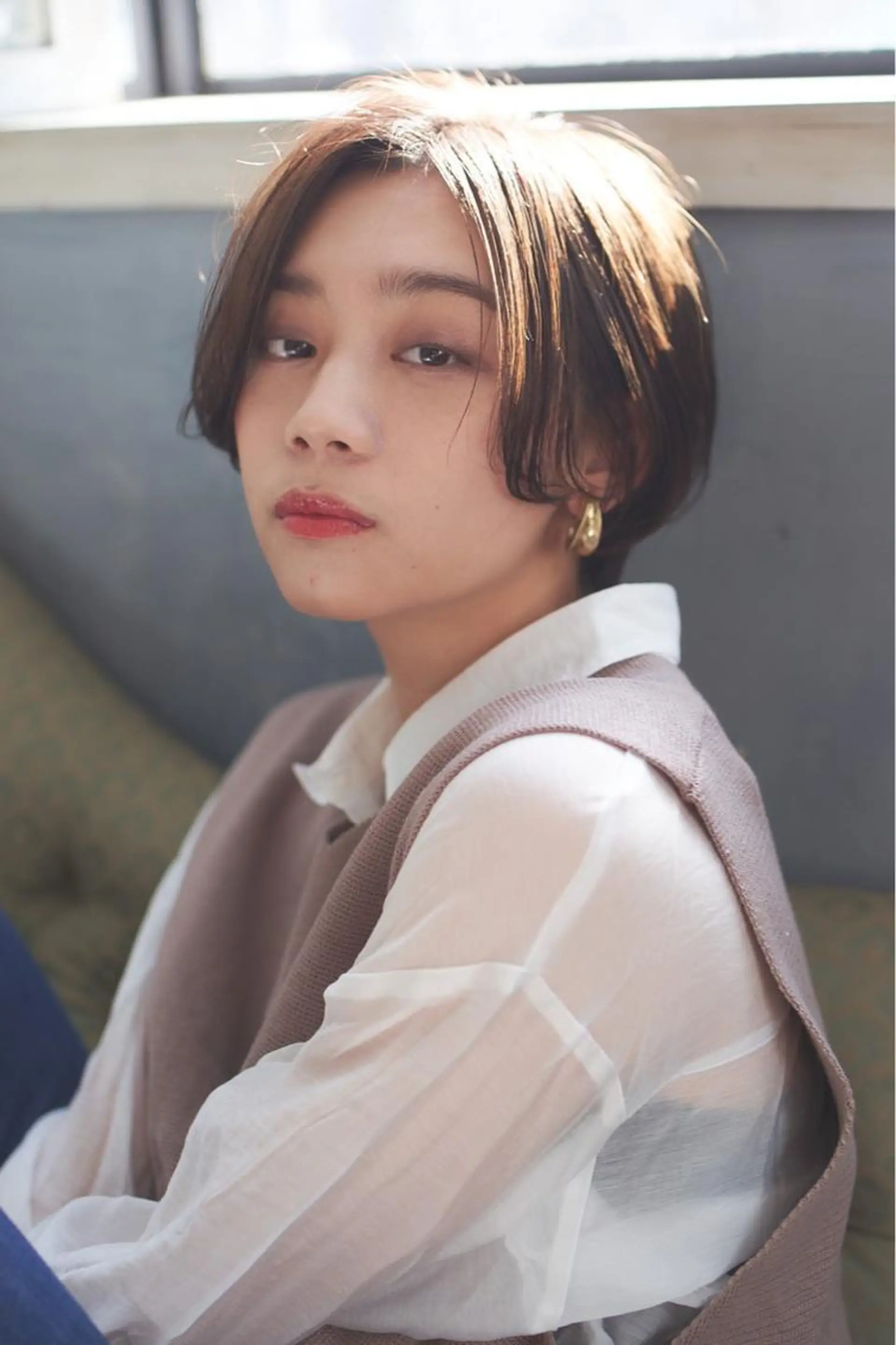 ショート 【髪質改善】 梅田　聡のヘアスタイル