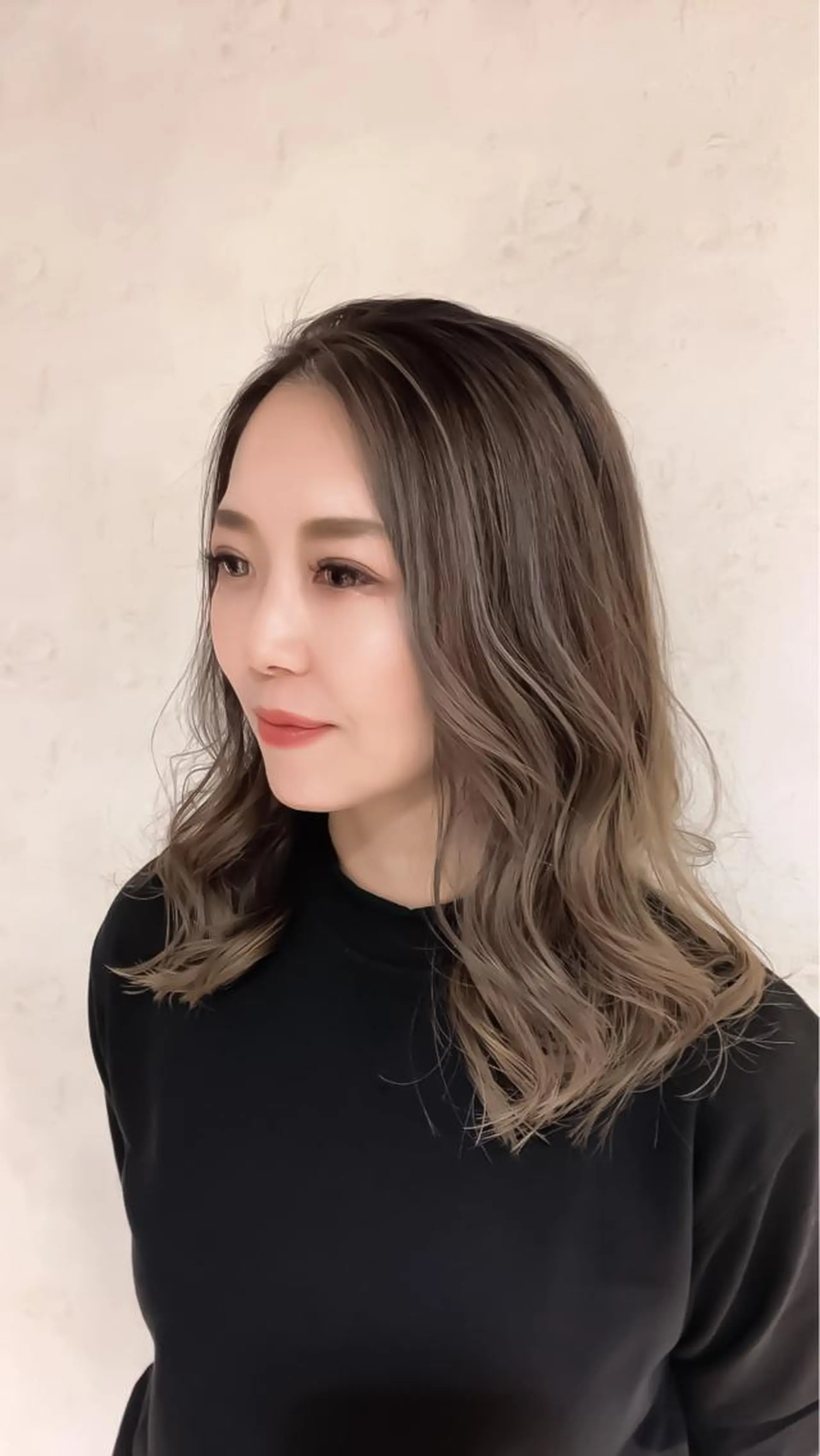 ミディアム 市村 正義のヘアスタイル