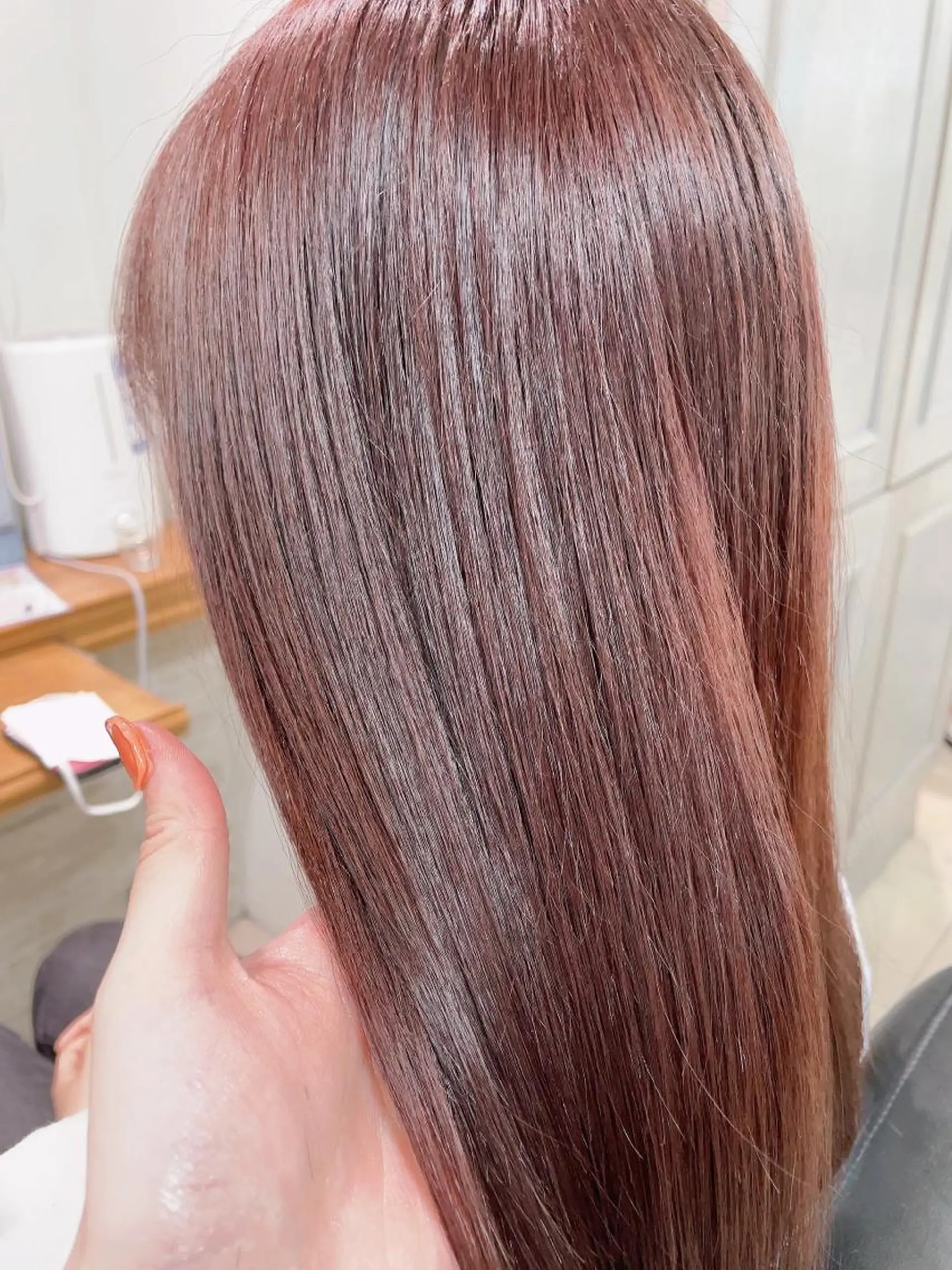 セミロング カラー Froom🌻 村上夏菜のネイルデザイン