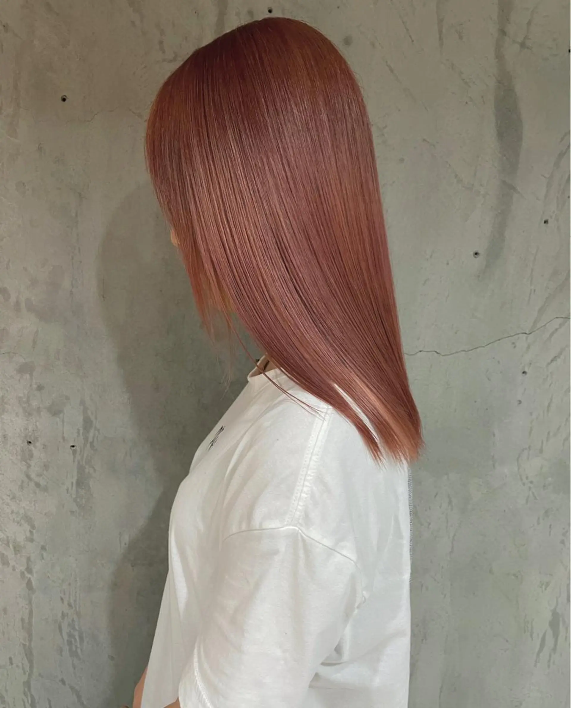 セミロング 🌹ハッシュカット、 レイヤー韓国ヘア🌹のヘアスタイル