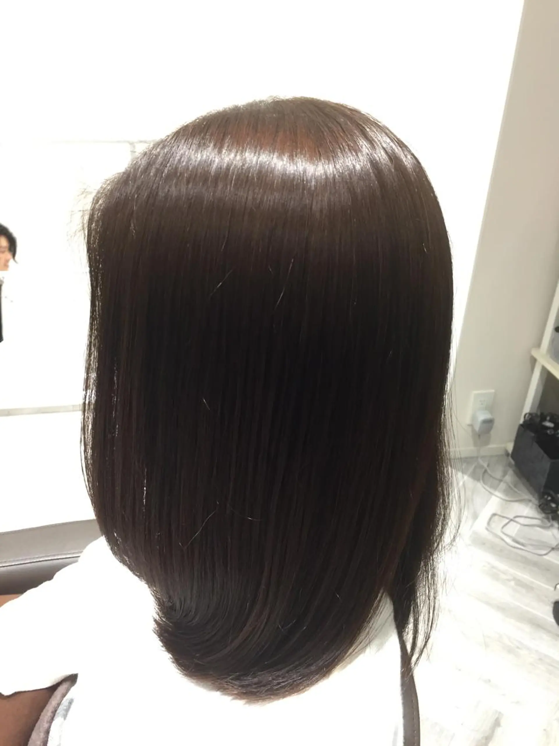 セミロング トリートメント ヘッドスパ 岡田 夏実のヘアスタイル