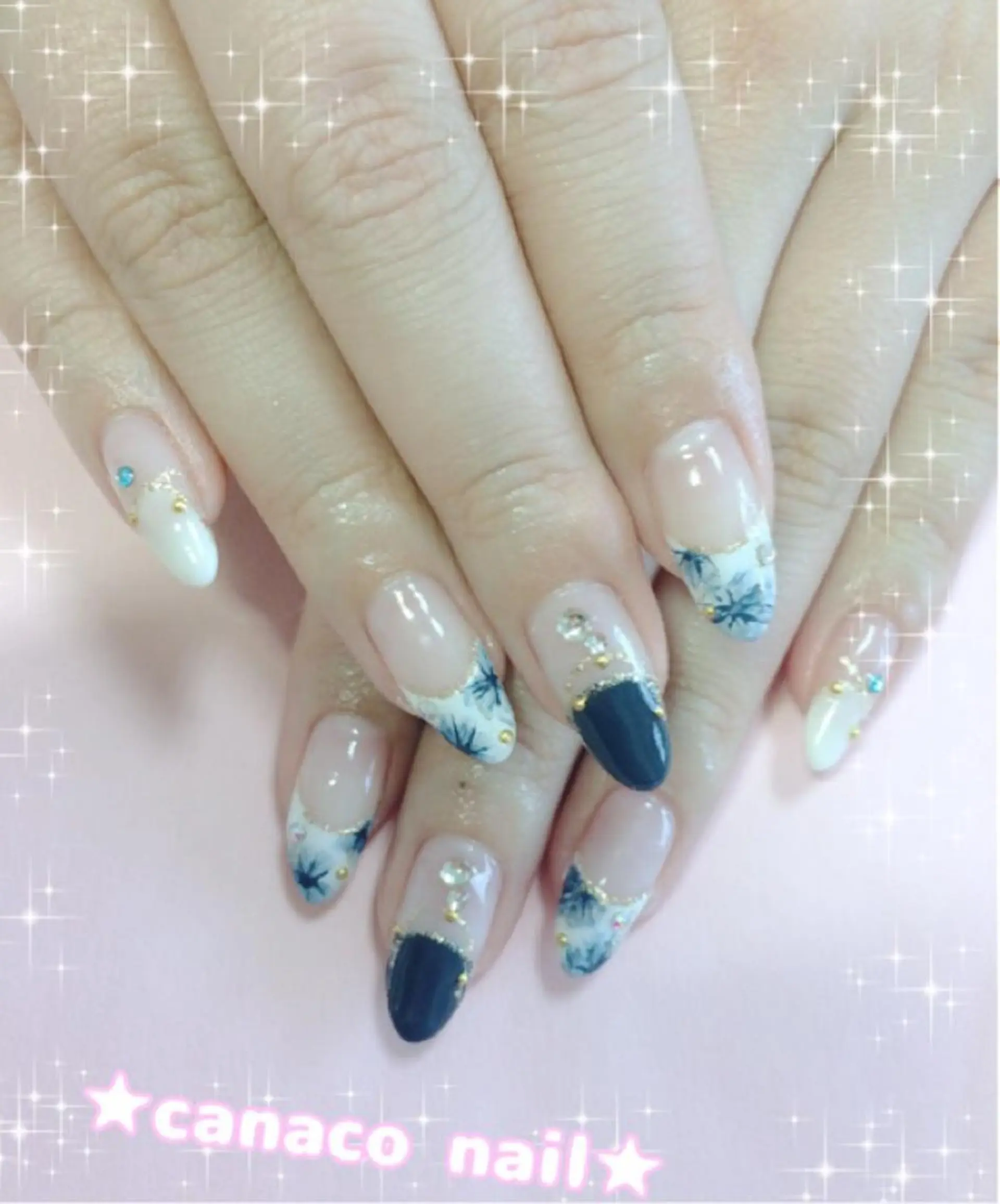 ネイル ベテランネイル cnc  nailのネイルデザイン