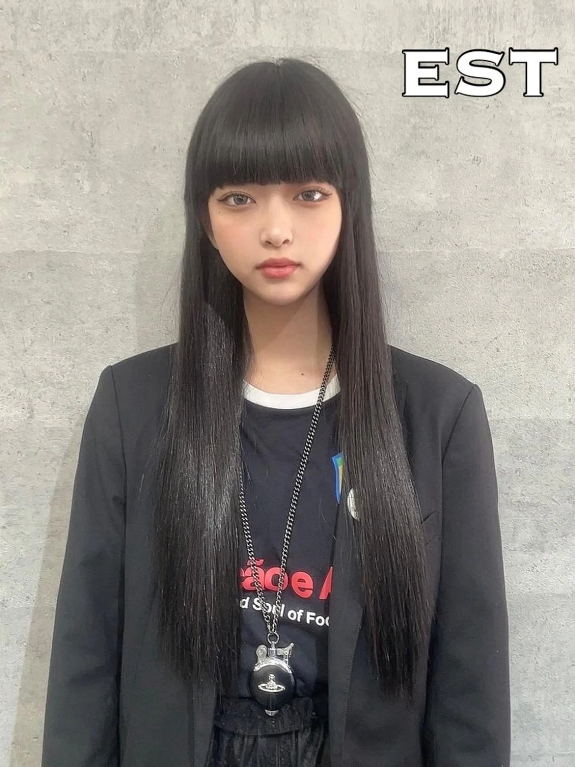 ロング カラー シールエクステ バレイヤージュ ベージュカラー ブリーチ ケアブリーチ KAZU TACKYのヘアスタイル