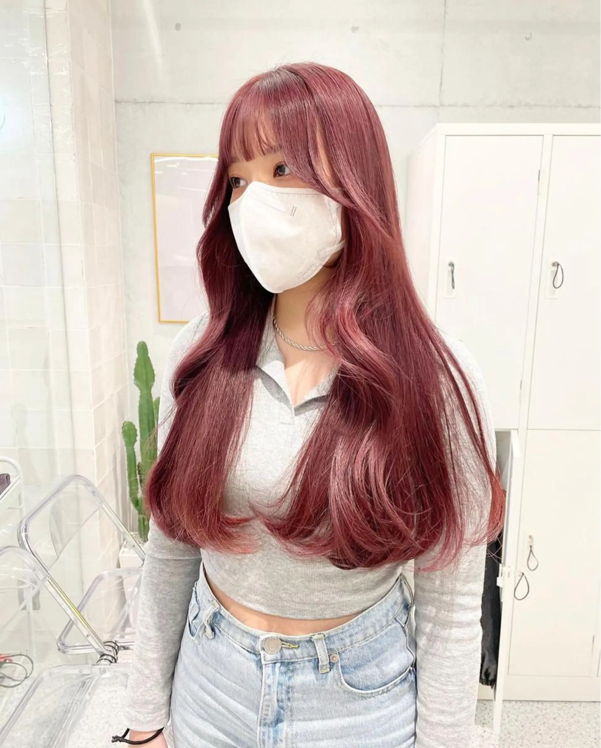 ロング カラー 透明感カラー🪡🤍 nanao🤍🪡のヘアスタイル