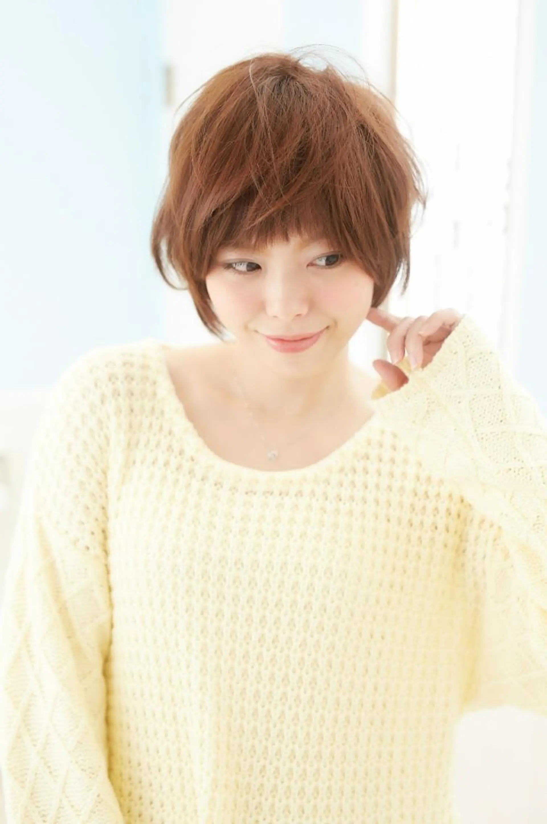ショート カラー 🐱higajo🐱 比嘉門(ヒガジョウ)のヘアスタイル