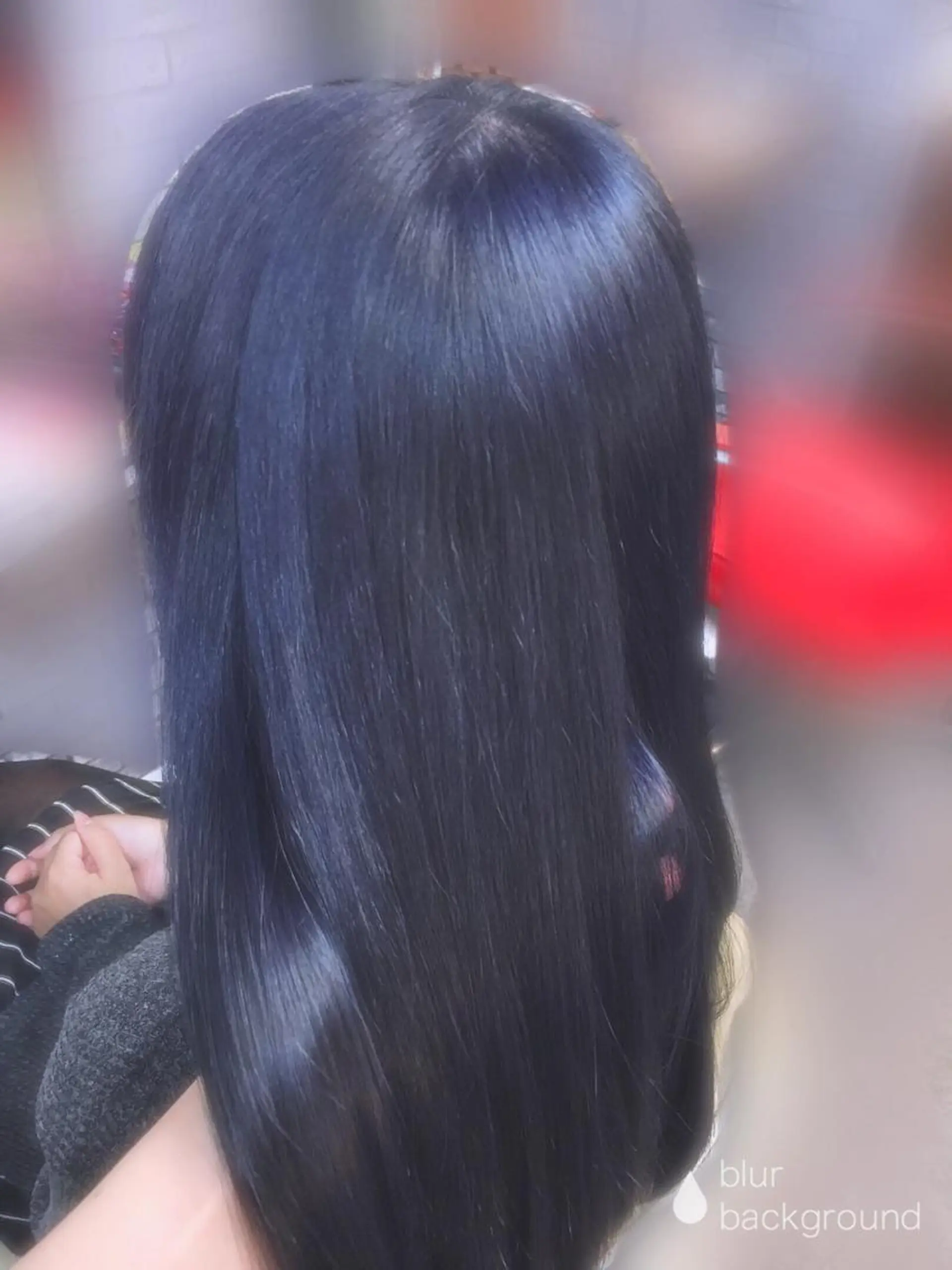 ロング カラー カット ヘアカラー トリートメント しー ちゃんのヘアスタイル