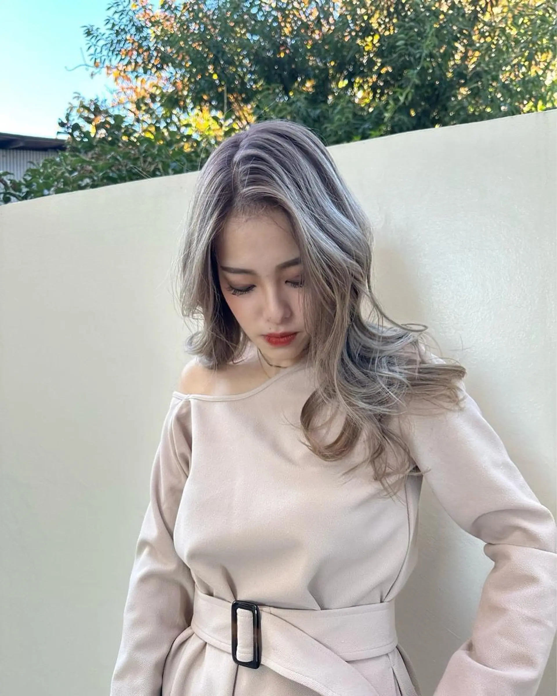 ロング カラー バレイヤージュ レイヤーカット ヘアフラッグ西葛西店所属・デザインカラー⭐️ Yamauchiのヘアスタイル