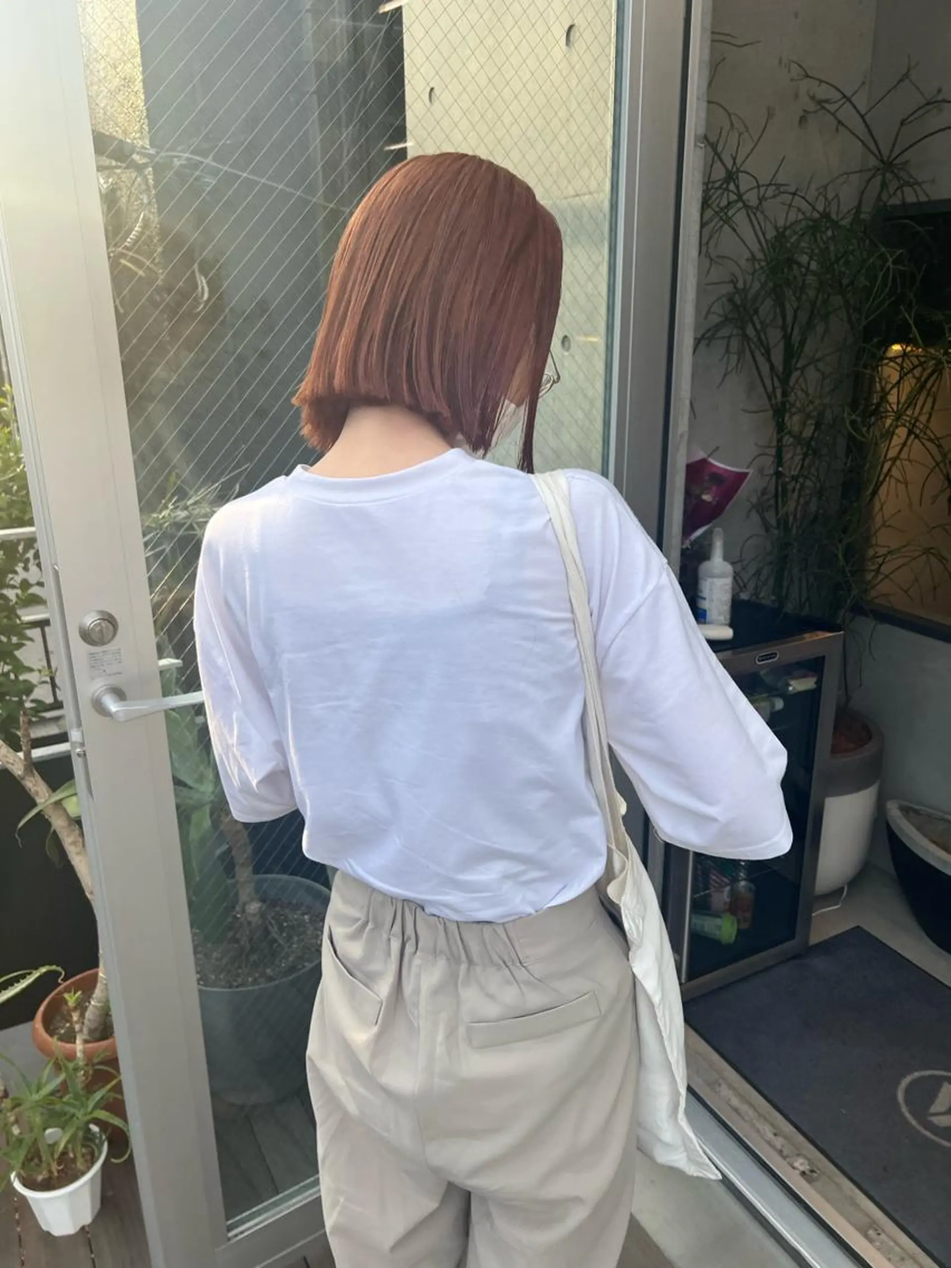 ショート カラー ブラウンカラー オレンジ オレンジブラウン sakoda shunkiのヘアスタイル