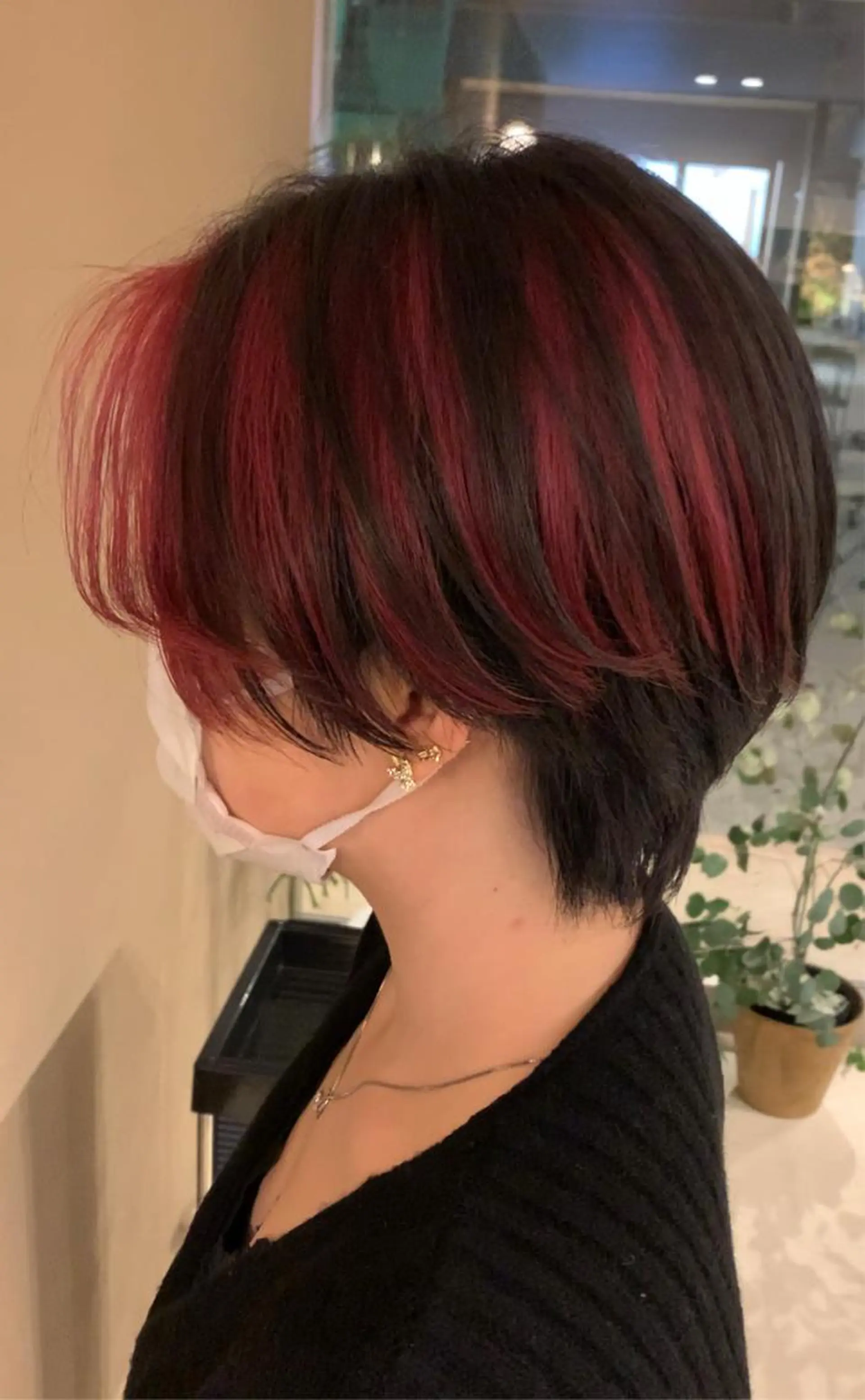 ショート カラー ブリーチ ケアブリーチ ヘアカラー トリートメント PADOU平松 典幸のヘアスタイル