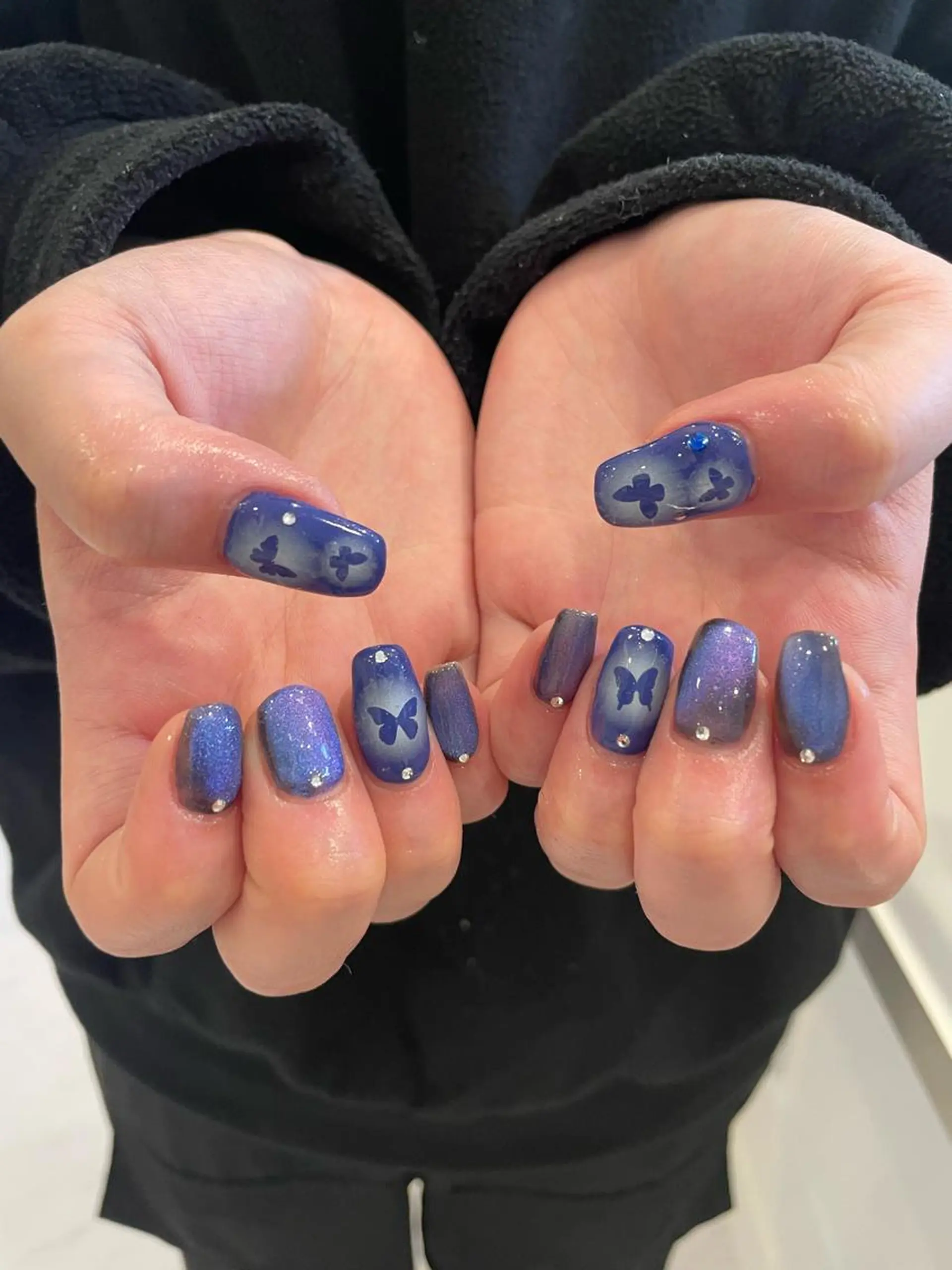 ネイル 束感まつ毛/ネイル/ LED♥KIRARAのマツエク・マツパデザイン