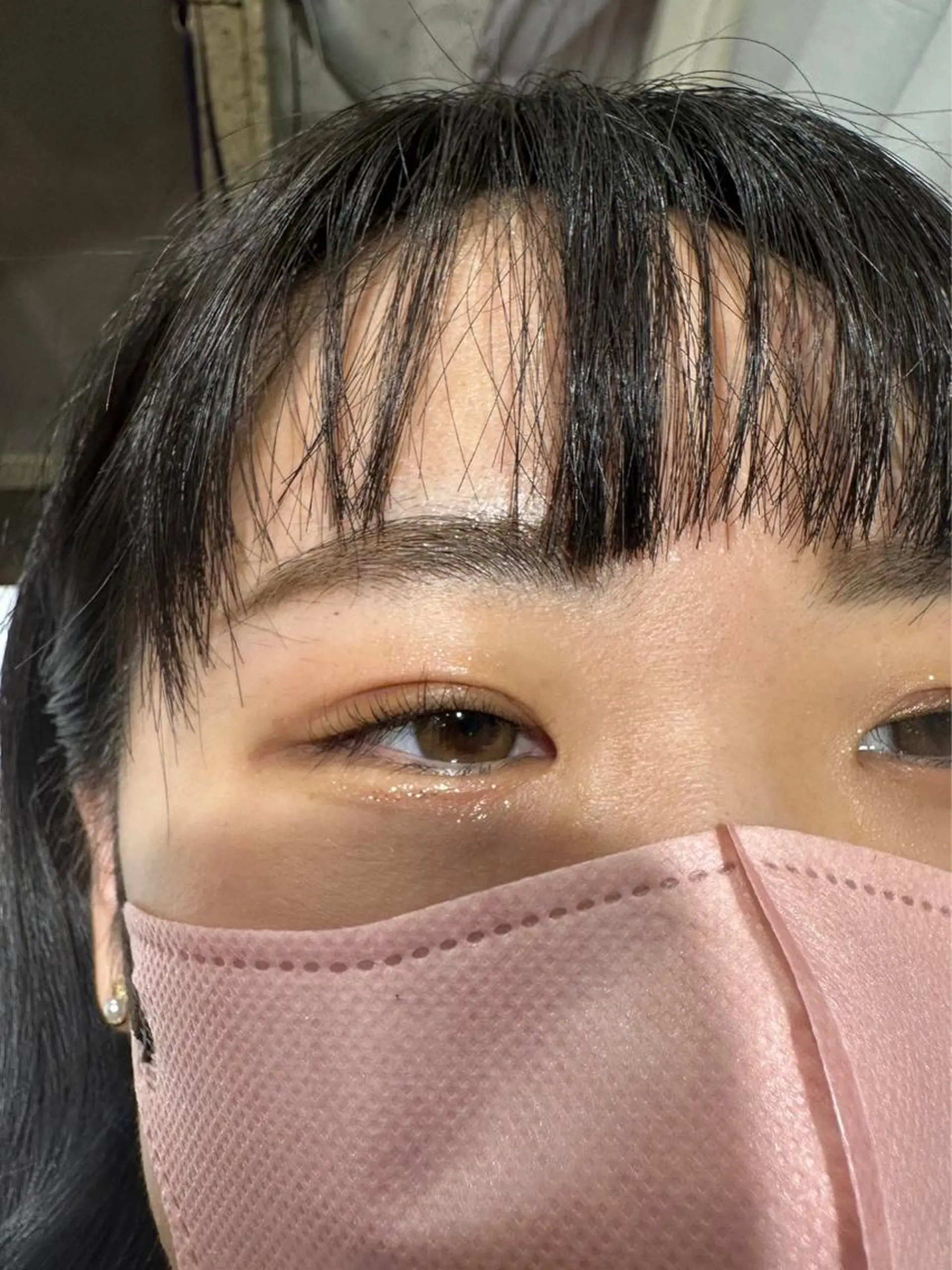 マツエク・マツパ Dカール パリジェンヌラッシュリフト 一重×まつ毛パーマ Colk ☆のマツエク・マツパデザイン