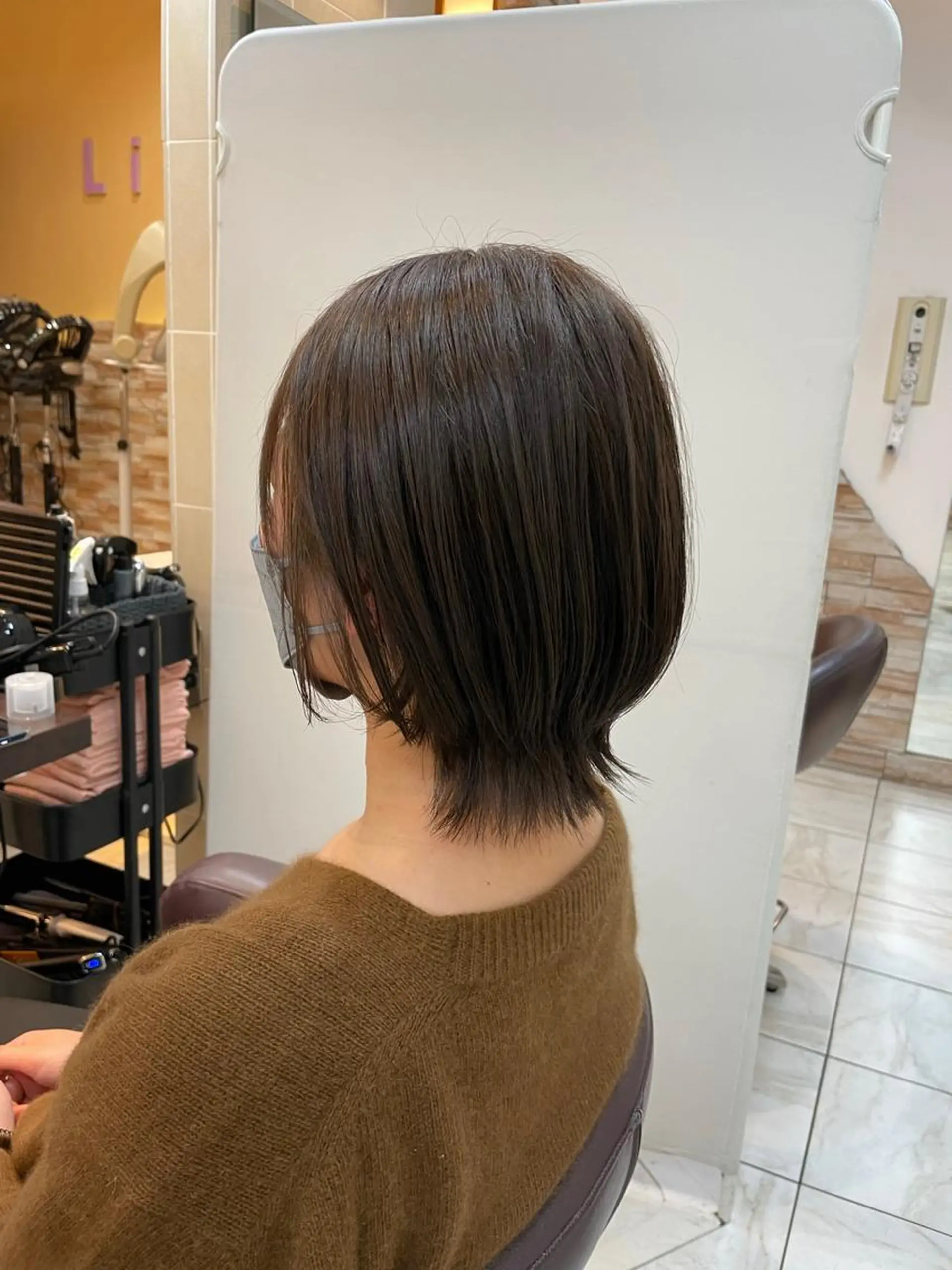 ショート カラー パーマ ヘアアレンジ メンズ キッズ 木下 修兵のヘアスタイル